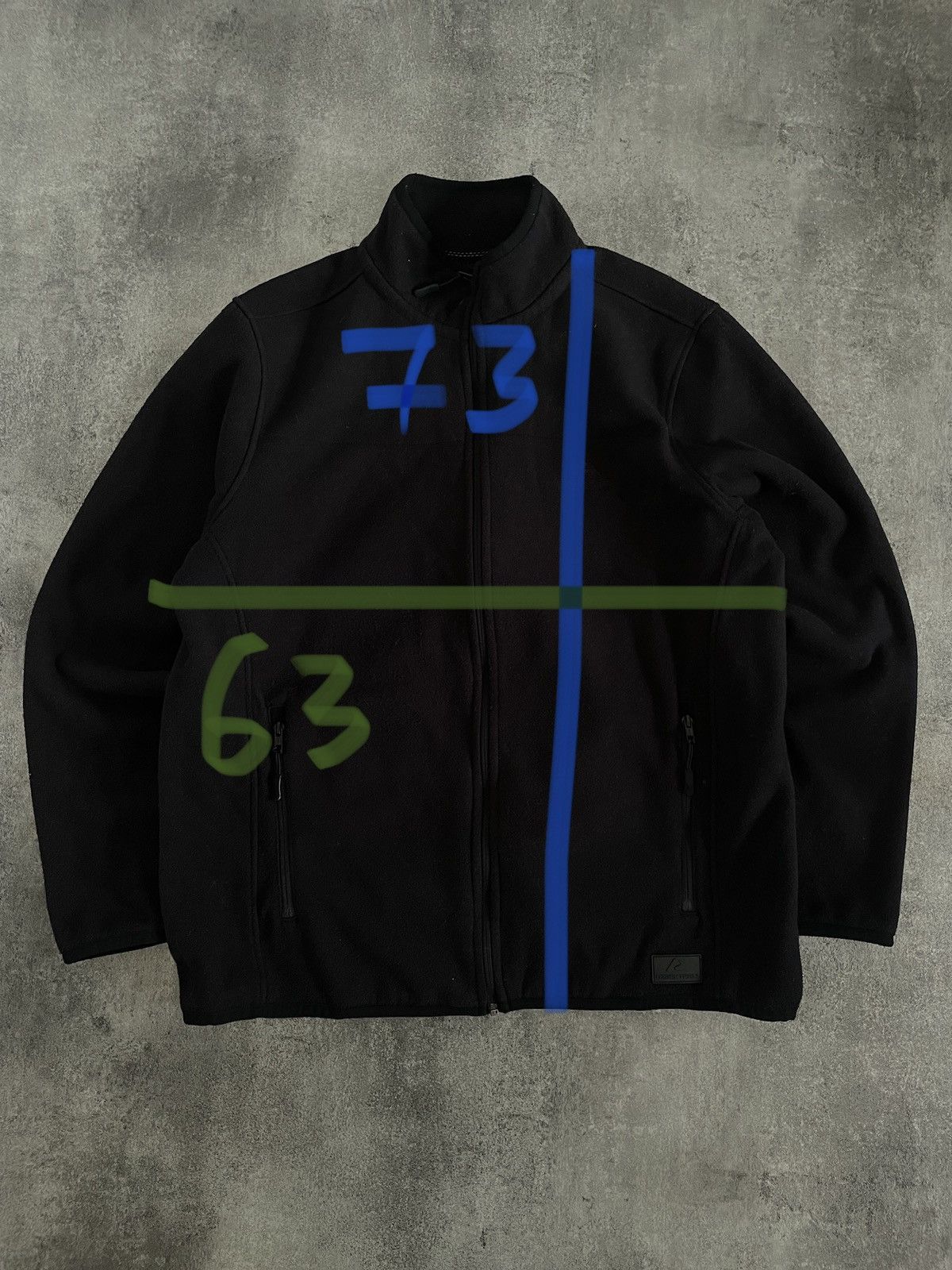 Vintage 🔥Offers🔥Vintage Y2K Fleece Sweatshirt Zip Solid Size US L / EU 52-54 / 3 - 11 Thumbnail