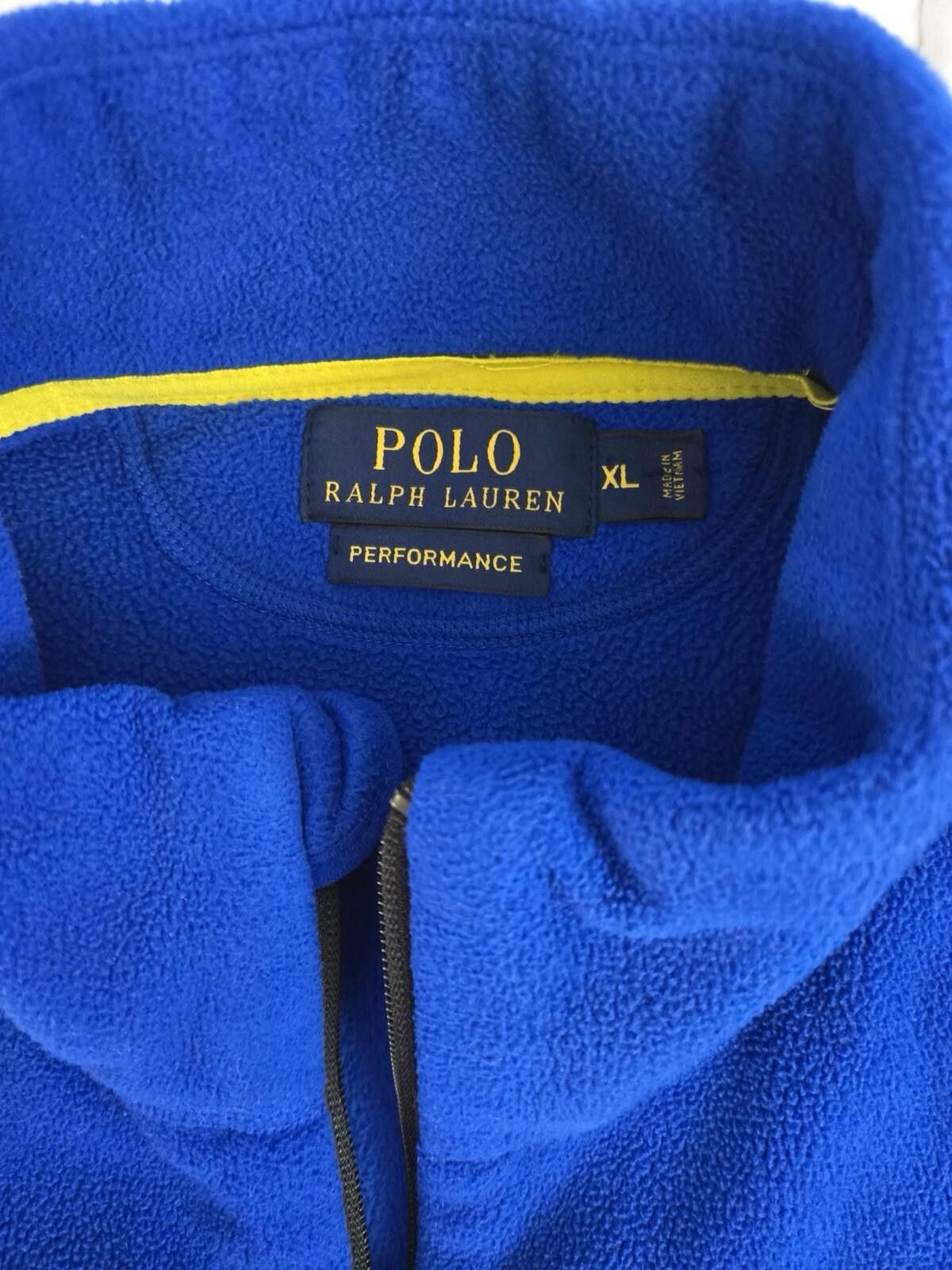 Polo Ralph Lauren Polo Ralph Lauren Performance Fleece Vest Mens XL Blue Size US XL / EU 56 / 4 - 3 Thumbnail
