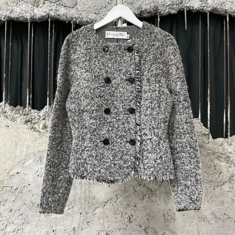 Dior Dior Gray Women's Jacket for Spring and Autumn . Size XXS / US 00 / IT 34 - 1 Thumbnail