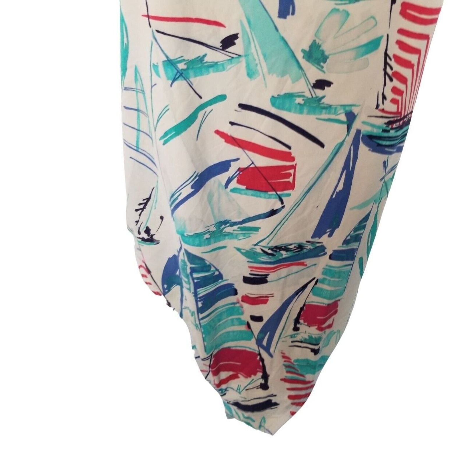Lauren Ralph Lauren Lauren Ralph Lauren Womens Sailboat Print Bathing Suit Sz 16 Size ONE SIZE - 3 Thumbnail