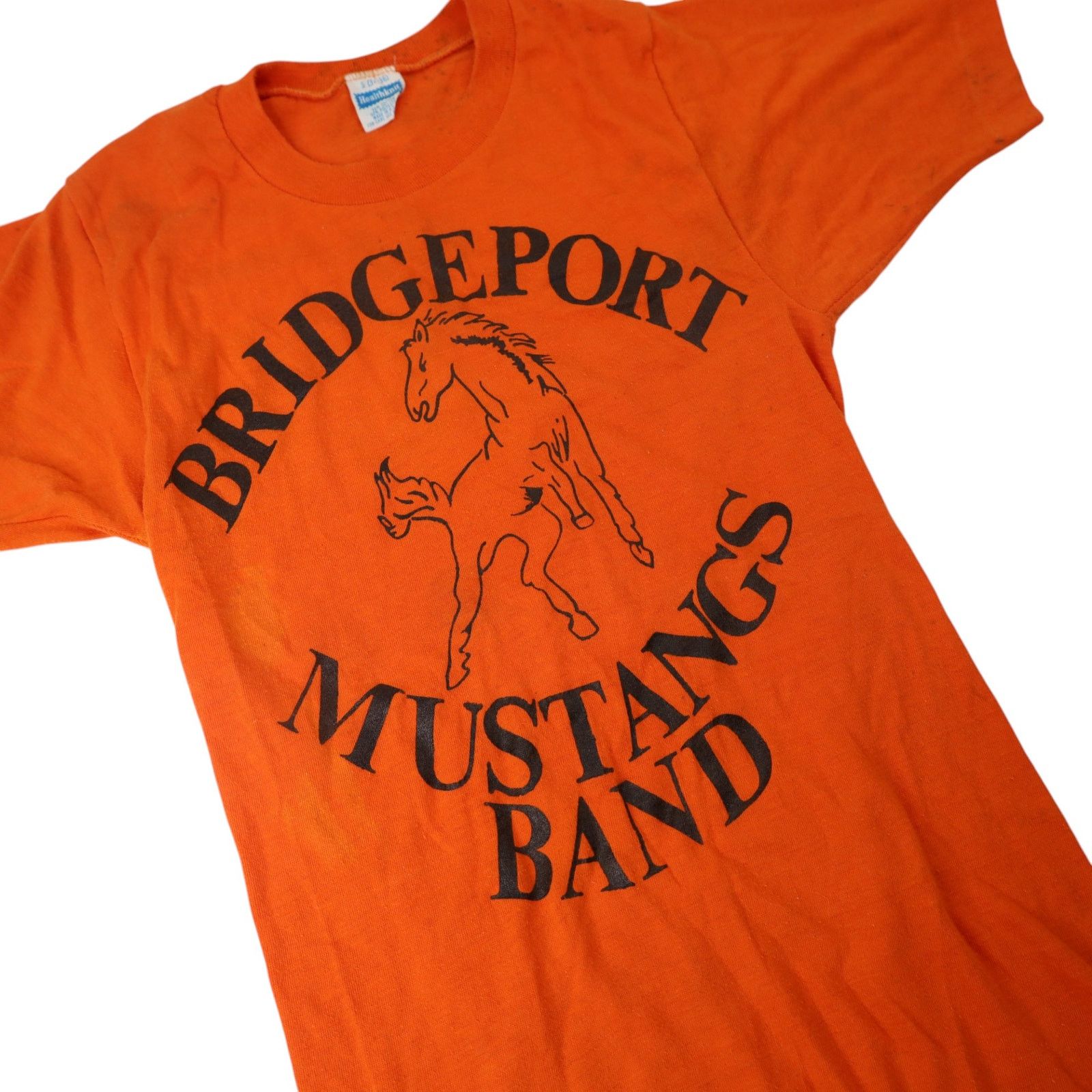 Vintage True Vintage Bridgeport Mustangs Band Graphic T Shirt Size US S / EU 44-46 / 1 - 3 Thumbnail