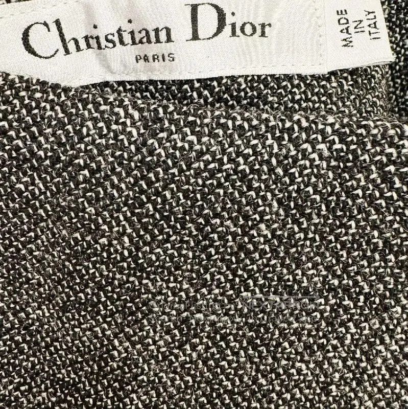 Dior Dior Women's Grey Wool Casual Pants . Size 23" - 5 Thumbnail