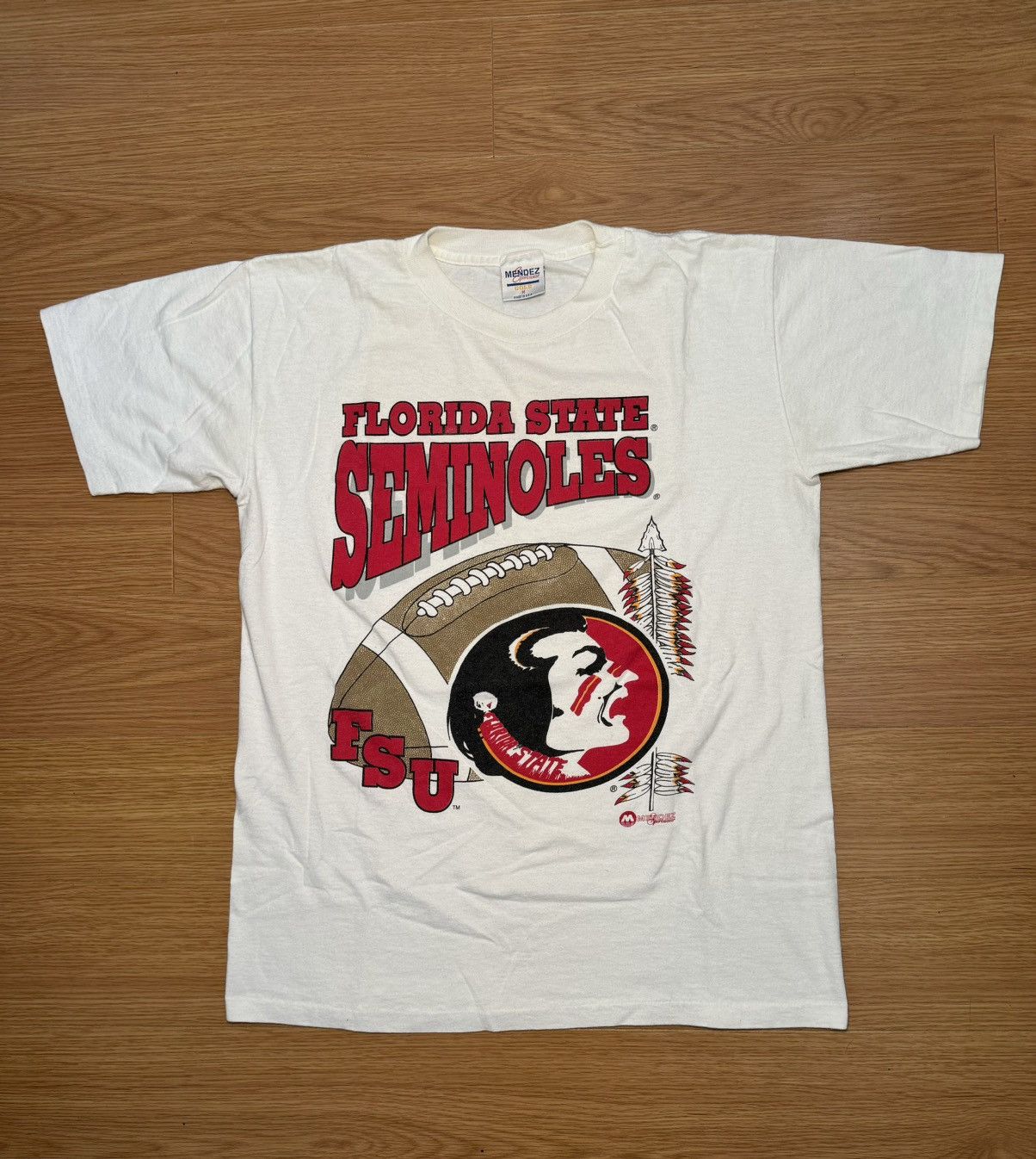 NCAA × Vintage Early 90s FSU Football Grail Florida State University Size US M / EU 48-50 / 2 - 1 Thumbnail