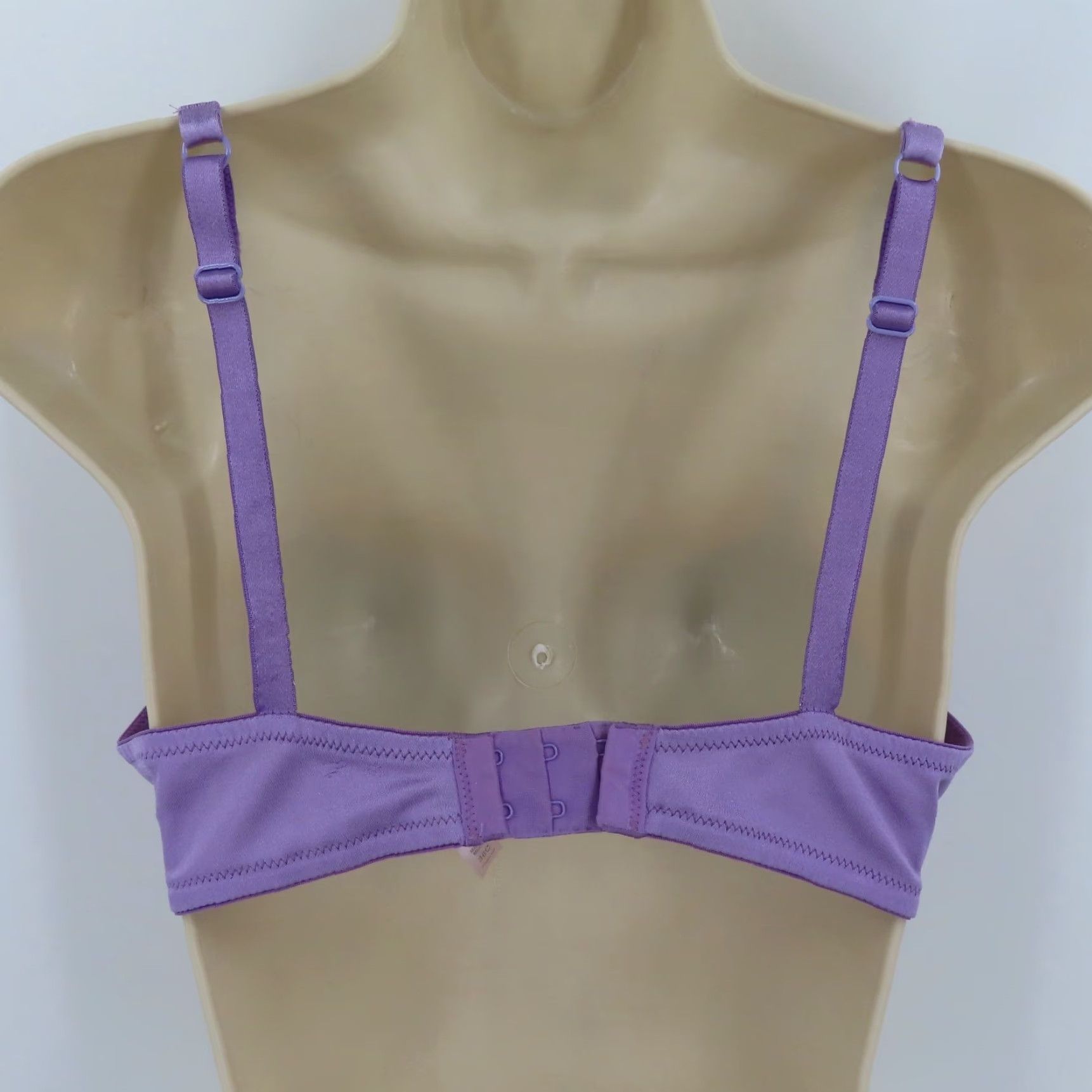 Victoria's Secret VINTAGE Victoria's Secret Angels Push Up Bra Solid Purple 36C Underwire Padded Opaque VTG Y2K Womens Bra Size ONE SIZE - 5 Thumbnail