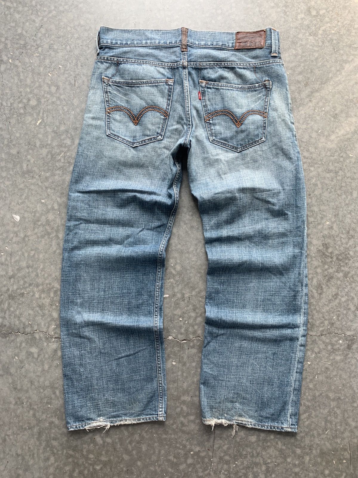 Levi's Crazy Vintage Y2K Levi’s Low Loose Fit Jeans Baggy Skater Size US 36 / EU 52 - 5 Thumbnail