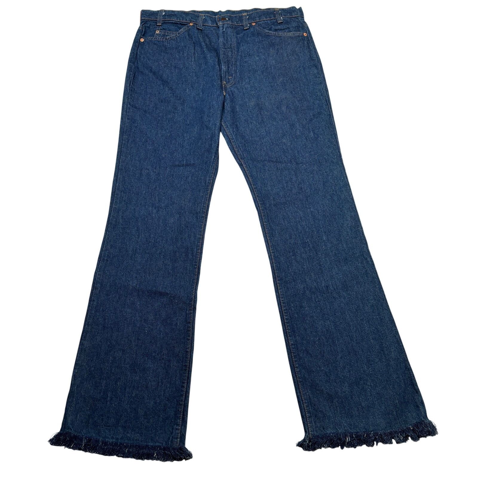 Levi's Vintage Levi's 40517-0215 Boot Cut Flare Jeans Fray 36x34 Size US 36 / EU 52 - 1 Thumbnail