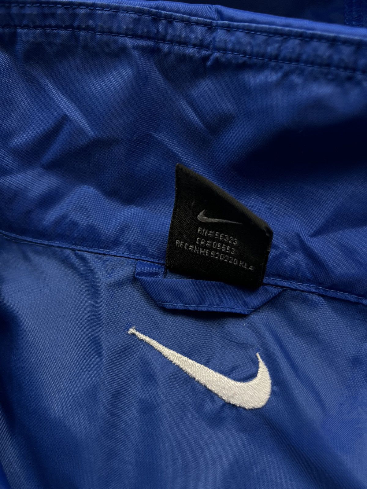 Nike × Vintage 🫐 90’s NIKE TEAM RETRO SWOOSH LOGO Y2K TRACK JACKET Size US L / EU 52-54 / 3 - 5 Thumbnail