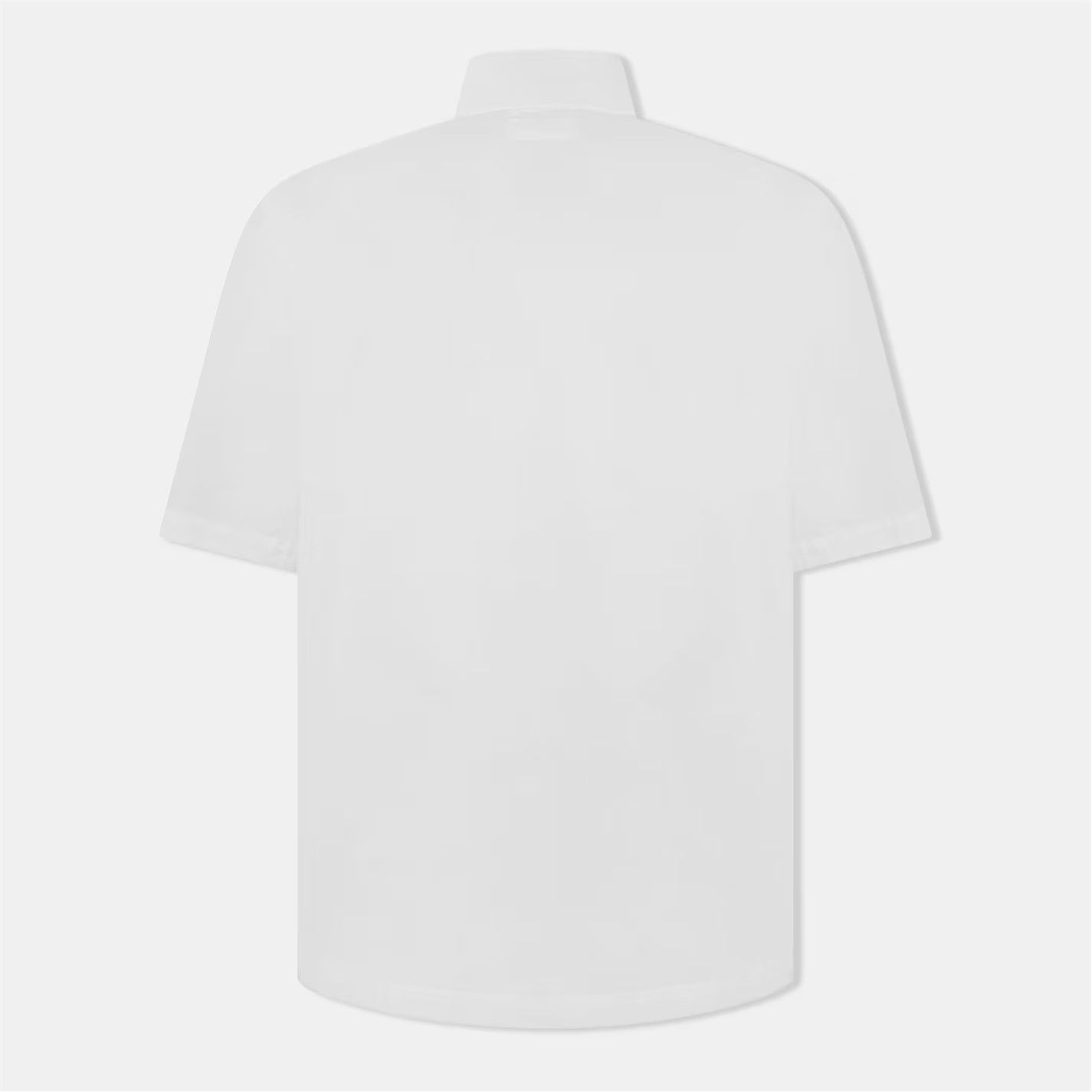 C.P. Company o1g2r1mq0426 Short Sleeve Ripstop Shirt in White Size US M / EU 48-50 / 2 - 2 Thumbnail