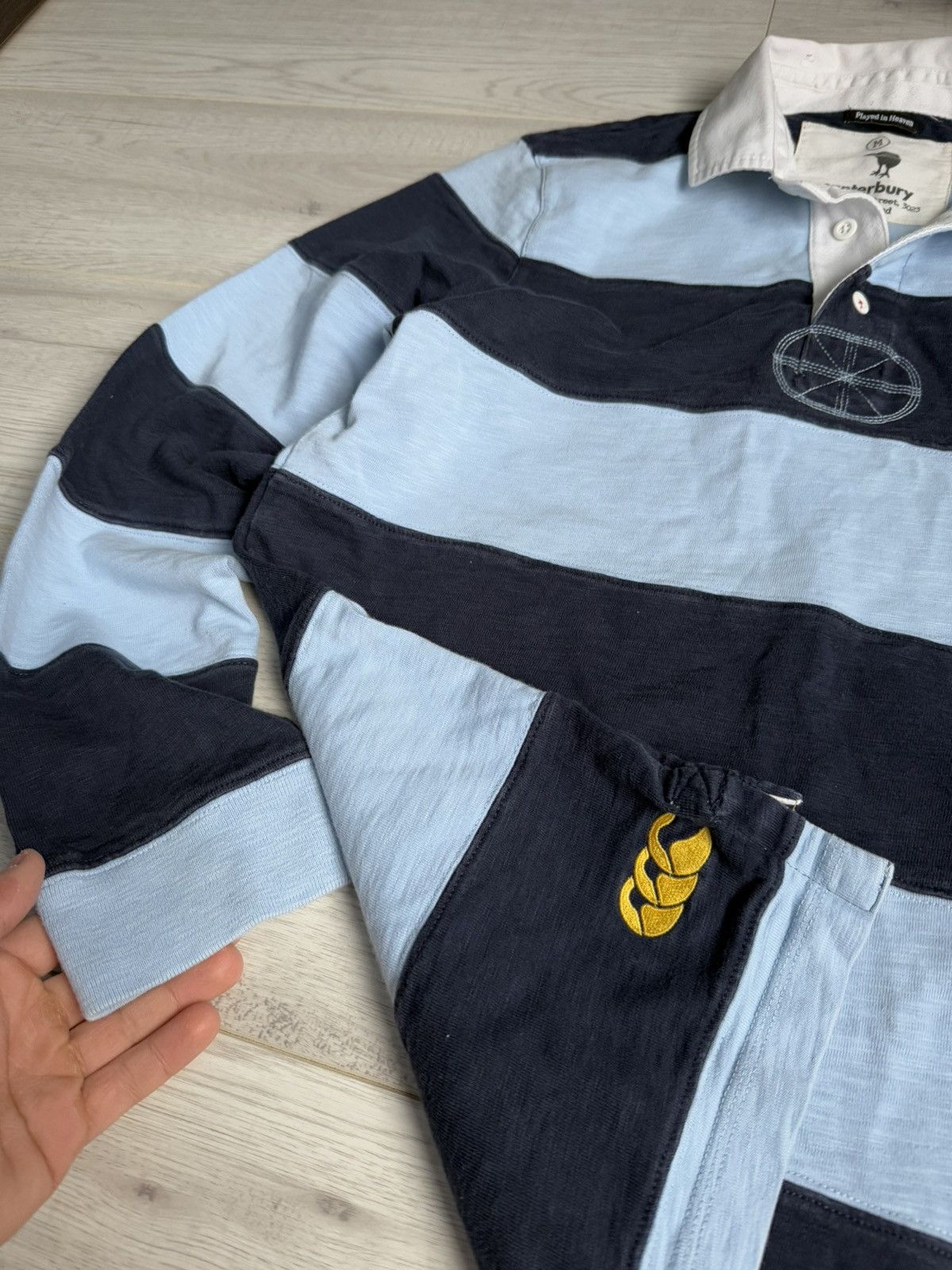 Canterbury of New Zealand × Vintage Caunterbury of New Zealand played in heaven rugby shirt Size US M / EU 48-50 / 2 - 3 Thumbnail