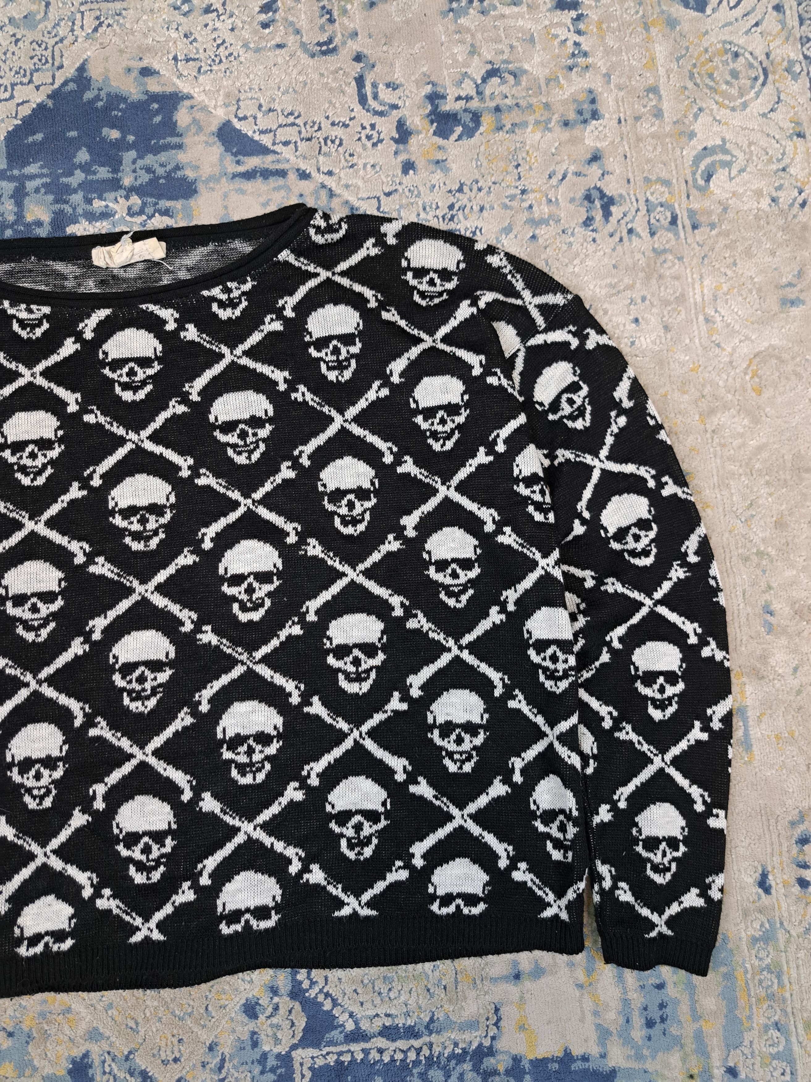 Ralph Lauren Very Rare Ralph Lauren US Made Skull Fullprint Knit Archive Size US M / EU 48-50 / 2 - 4 Thumbnail