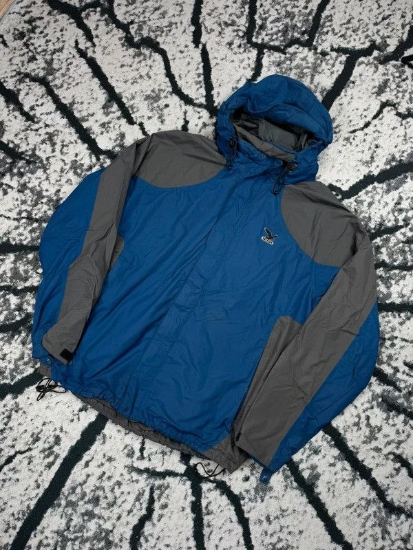 SALEWA Vintage Salewa Goretex Powertex Ski Jacket Blue Gray XL Size US XL / EU 56 / 4 - 2 Thumbnail
