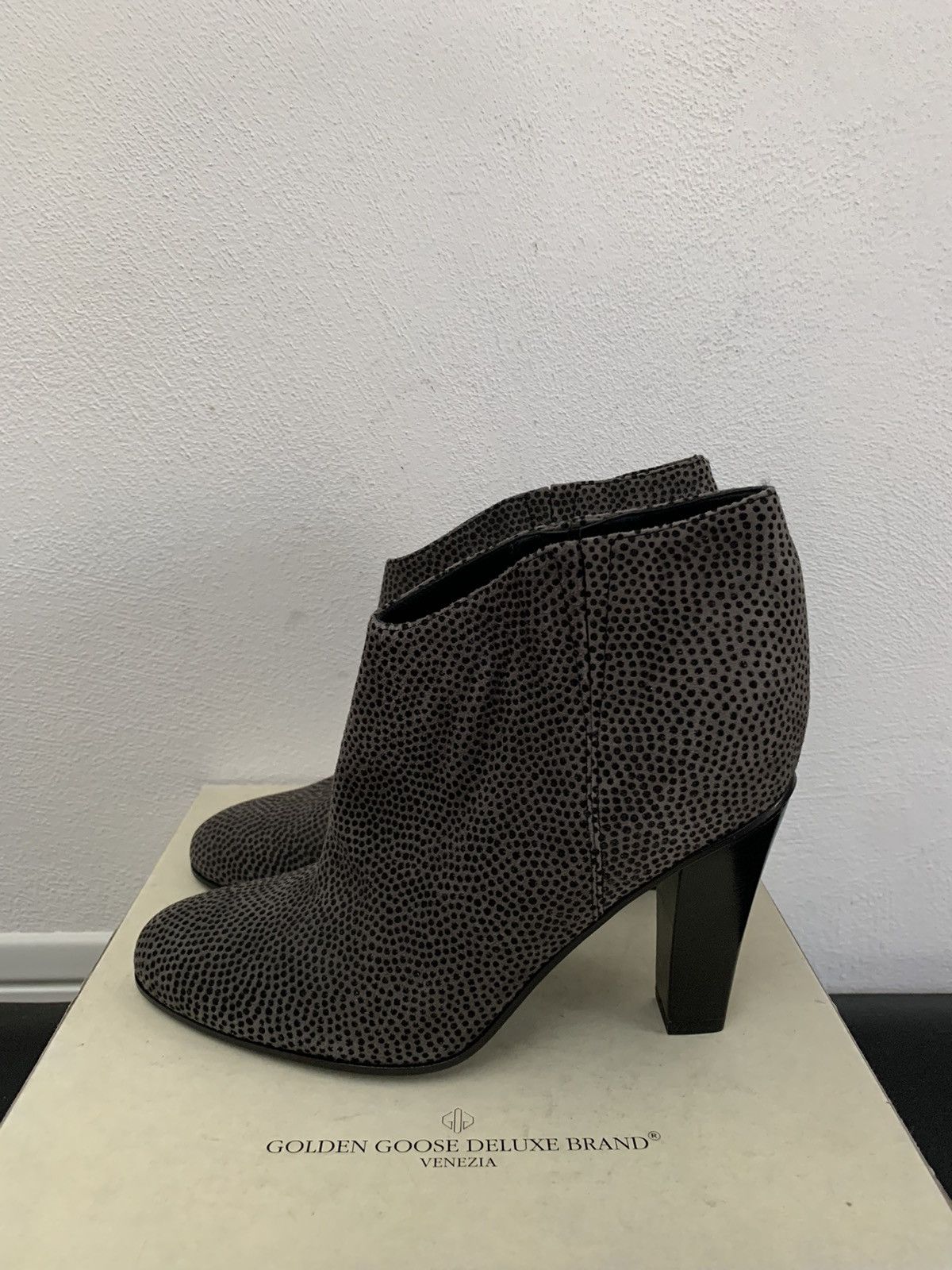 Golden Goose Golden Goose Heels Leather Ankle Boots Size US 10 / IT 40 - 4 Thumbnail