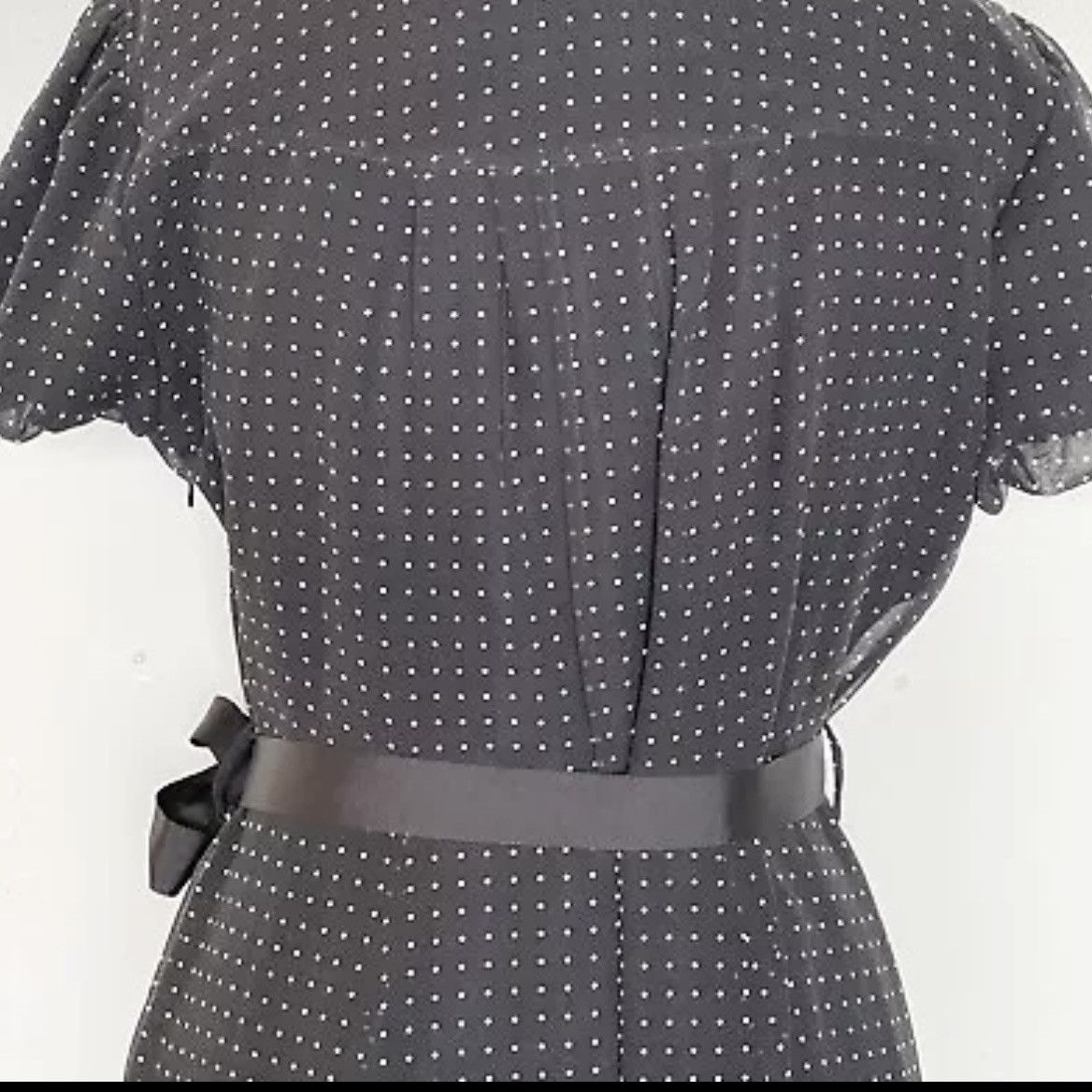 Other Tahari Dress Size 10 Petite Womens Polka Dots Preppy Size L / US 10 / IT 46 - 6 Thumbnail