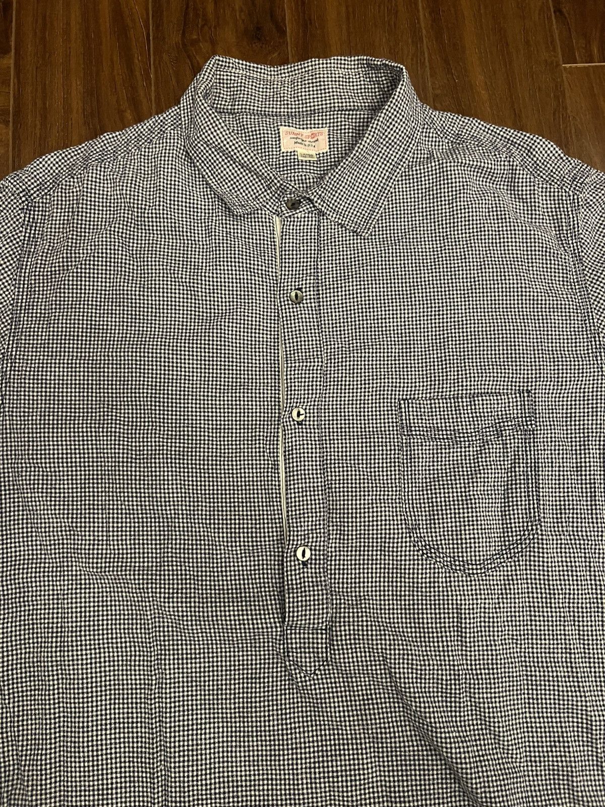 Sunny Sports Sunny Sports Long Sleeve Surfer Oxford Henley Size US L / EU 52-54 / 3 - 3 Thumbnail