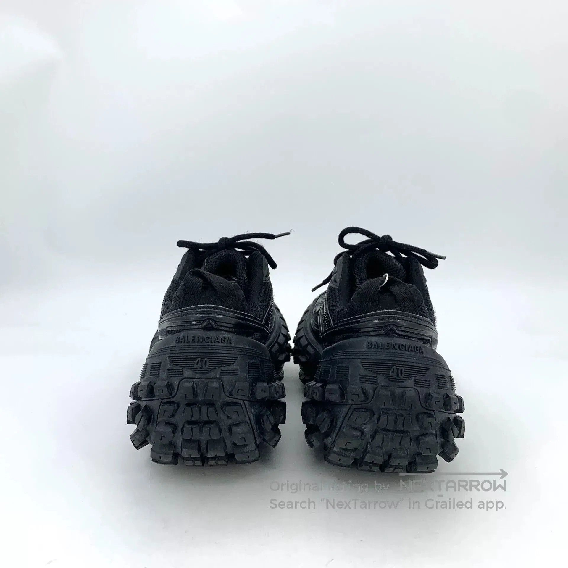 Balenciaga Balenciaga Bouncer Black Vintage Thick Sole Shoes. Size US 8 / EU 41 - 4 Thumbnail