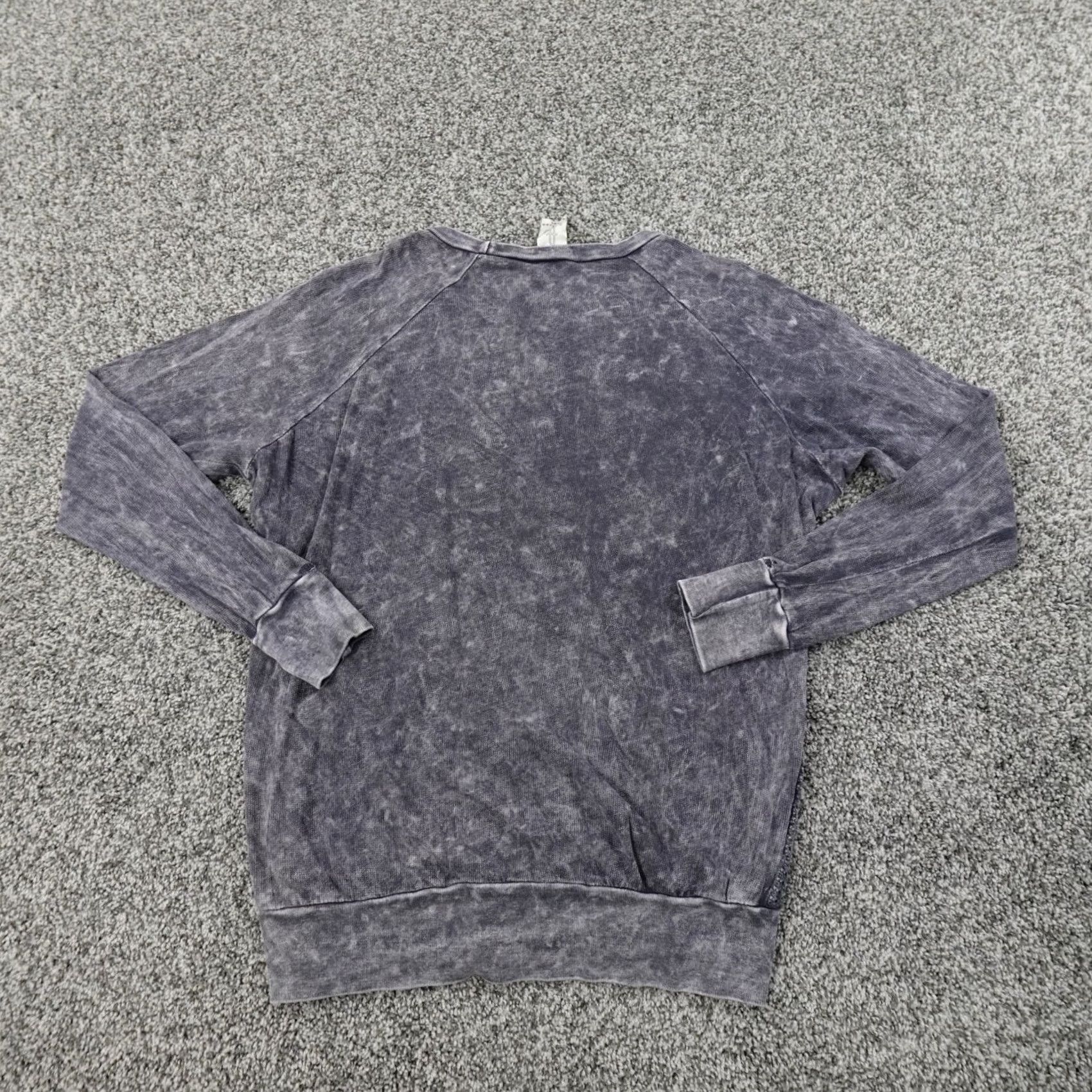 Vintage American Age Sweater Womens M Gray Pullover Casual Sweatshirt Size M / US 6-8 / IT 42-44 - 7 Thumbnail
