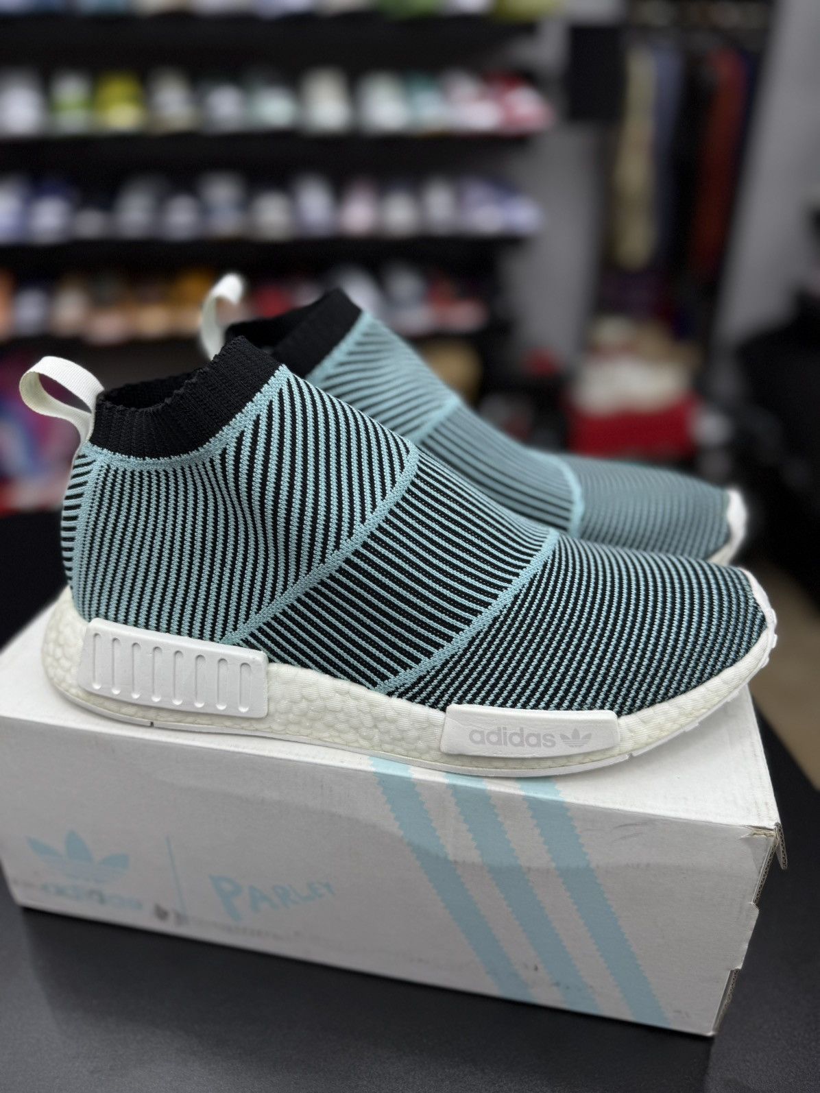 Adidas Adidas NMD CS1 Parley Blue Spirit (AC8597) Size 11 Size US 11 / EU 44 - 3 Thumbnail