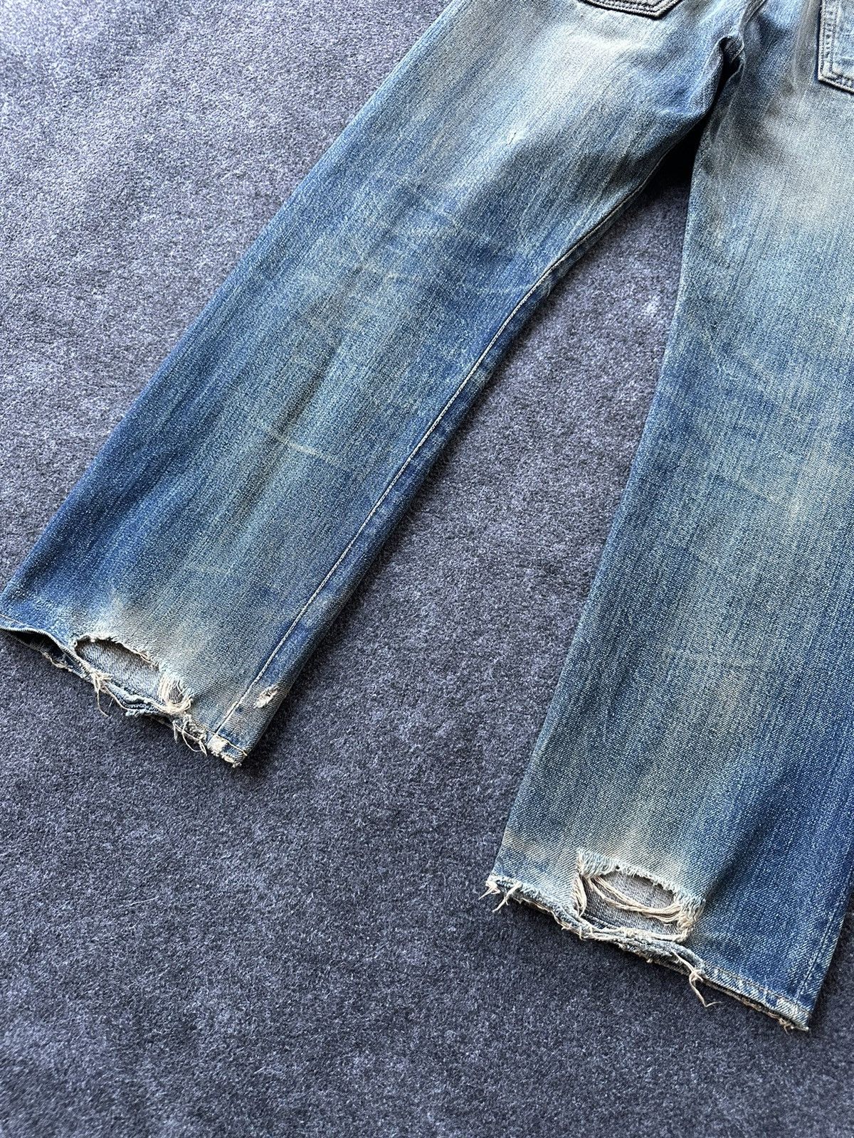 Vintage Smith’s Worn Distressed Rare Denim D141