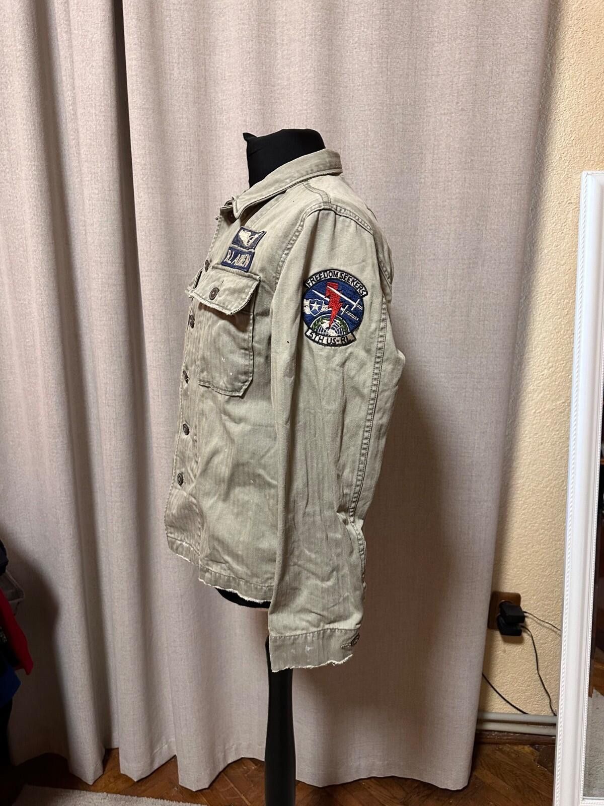 Polo Ralph Lauren Polo Ralph Lauren Men's Distressed Military Patch Jacket S Size US S / EU 44-46 / 1 - 5 Thumbnail