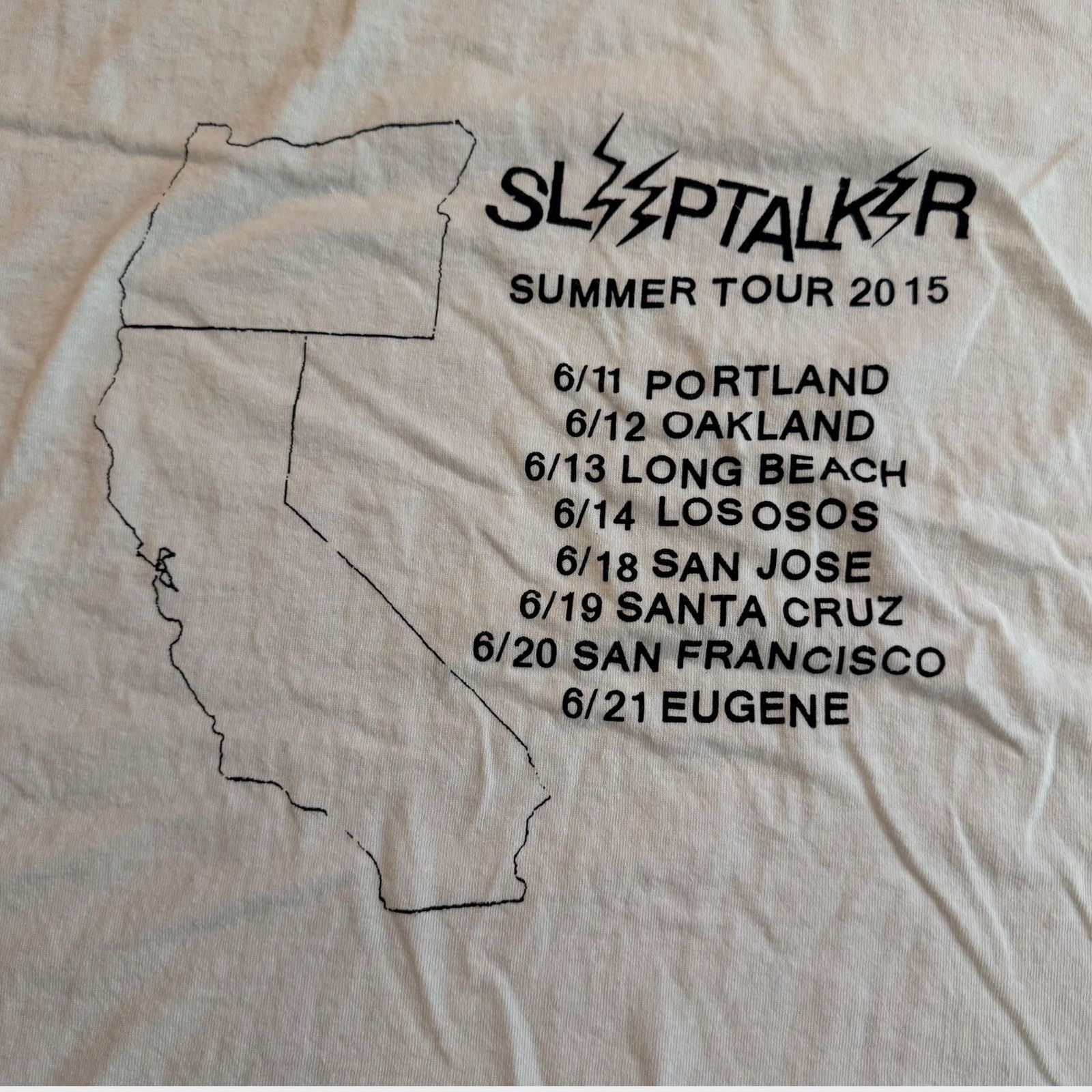 Other Sleeptalker Band 2015 Tour Shirt Size L Yaphet Kotto Size US L / EU 52-54 / 3 - 3 Thumbnail