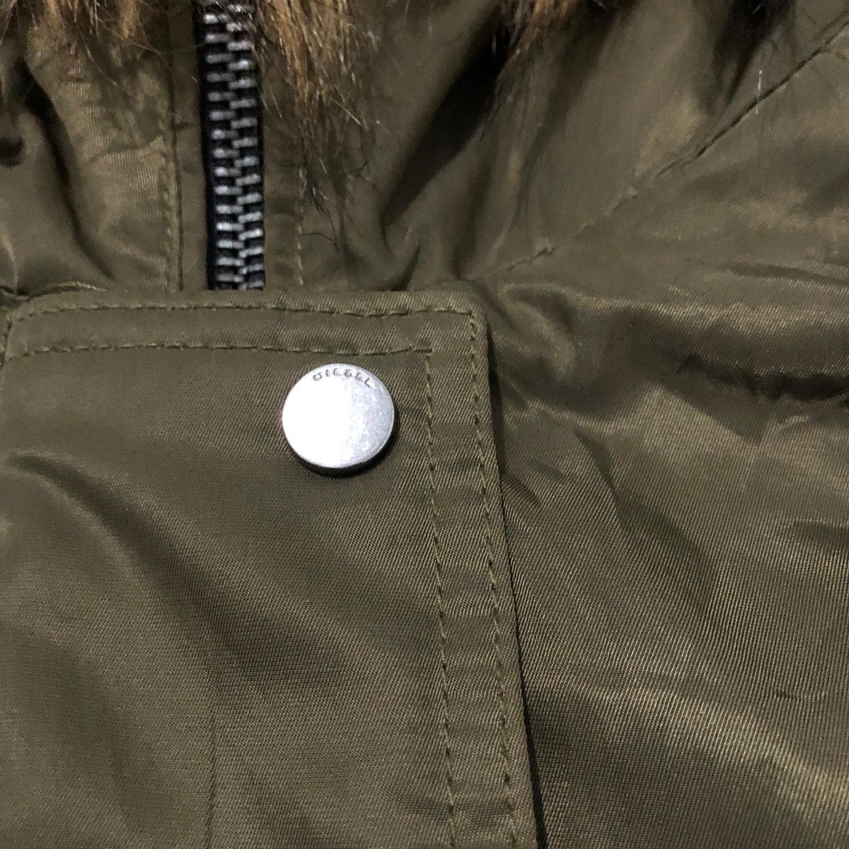 Diesel × Japanese Brand × Vintage DIESEL FUR JACKET STYLE IFSIXWASNINE Size US S / EU 44-46 / 1 - 7 Thumbnail