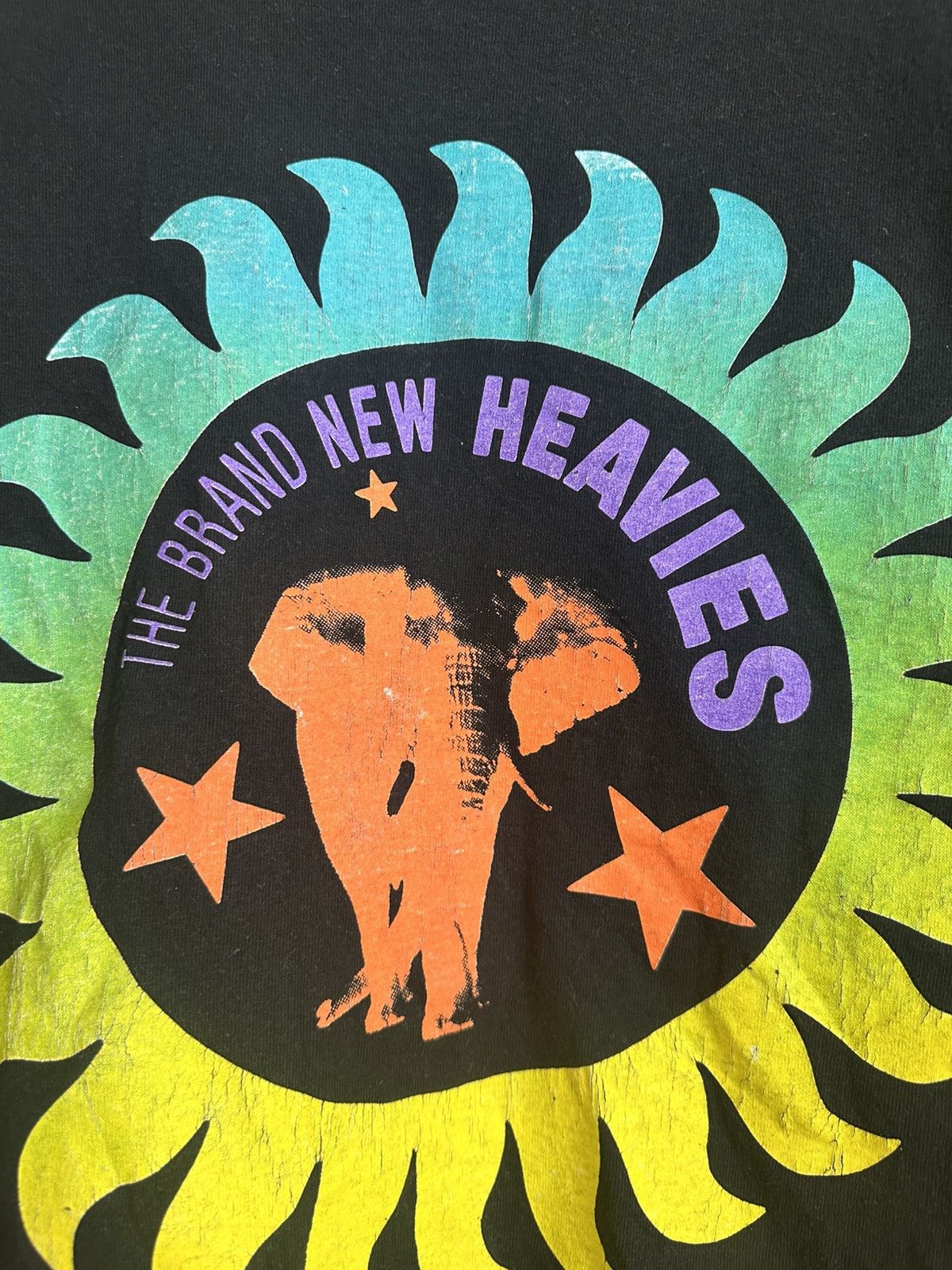 Band Tees 🔥 The Brand New Heavies RARE Vintage English Band T Shirt Size US XL / EU 56 / 4 - 3 Thumbnail