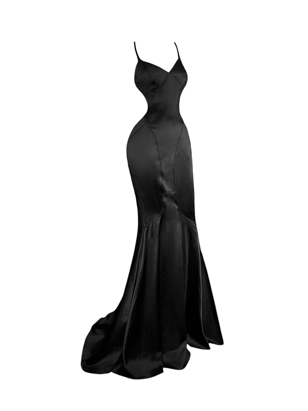Roberto Cavalli Runway Roberto Cavalli fitted maxi dress gown Size M / US 6-8 / IT 42-44 - 1 Thumbnail