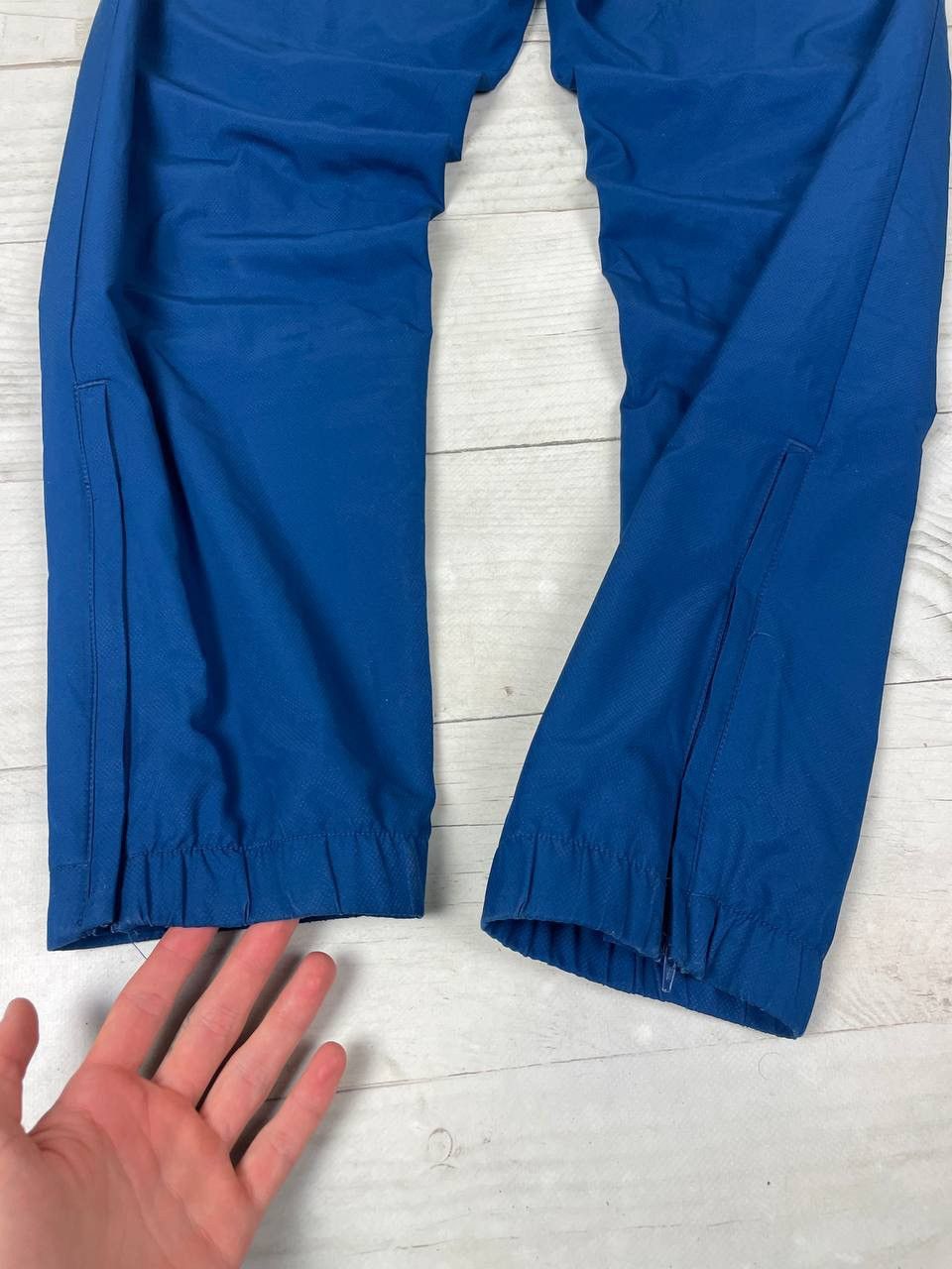 Lacoste Lacoste Nylon Track Pants Logo Striped Blue Y2K Size US 28 / EU 44 - 22 Thumbnail
