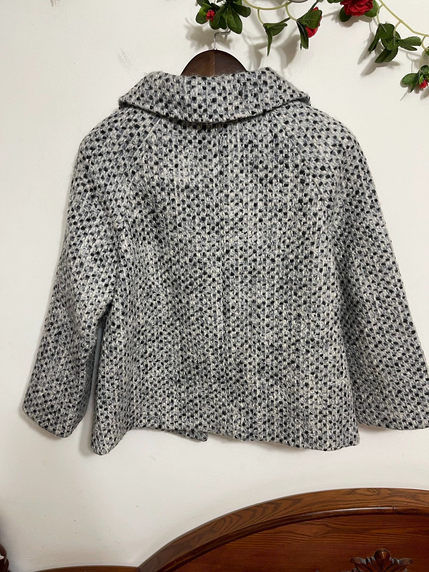 Prada Prada Women's Oversized Thick Wool/Cashmere Blend Coat 38/40 Size S / US 4 / IT 40 - 2 Thumbnail