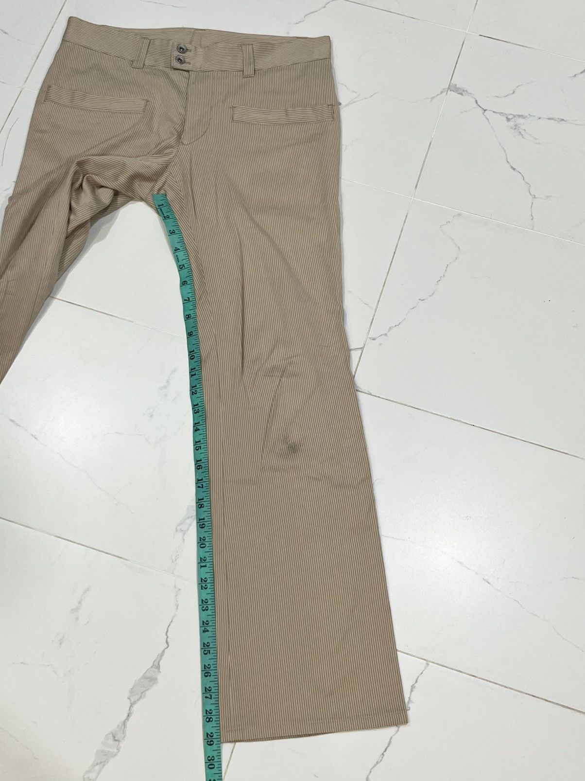 Seditionaries COMME CA DU MODE MEN Striped Flared Trousers Japan Pants Size US 31 - 22 Thumbnail