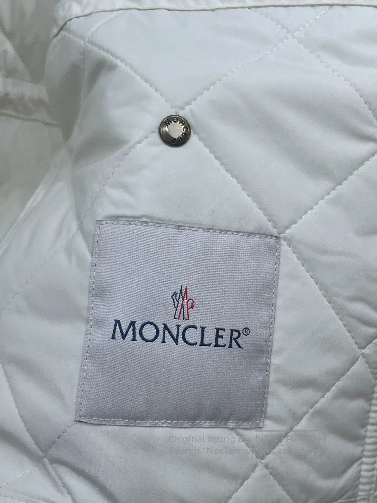 Moncler Moncler New White Down Jacket. Size US L / EU 52-54 / 3 - 5 Thumbnail