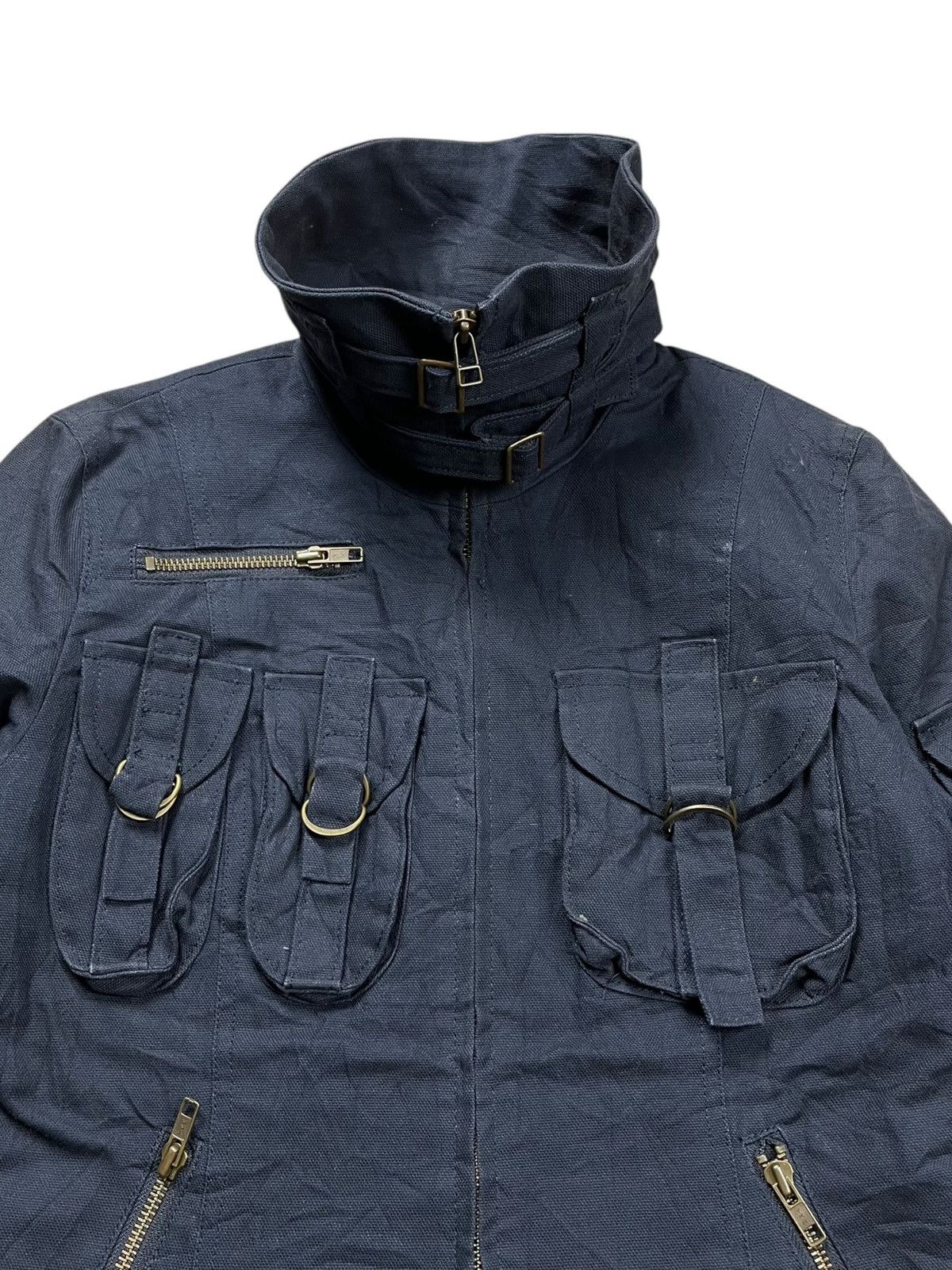 BUFFALO BOBS 2000s La Tenda Milano - Small Part Cargo Jacket Size US M / EU 48-50 / 2 - 8 Thumbnail