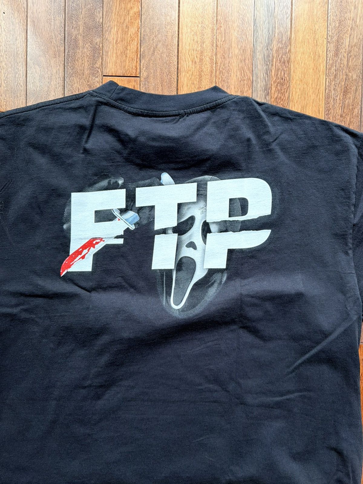 Fuck The Population FTP FUCK THE POPULATION GHOSTFACE LOGO TEE - XL - BLACK Size US XL / EU 56 / 4 - 5 Thumbnail
