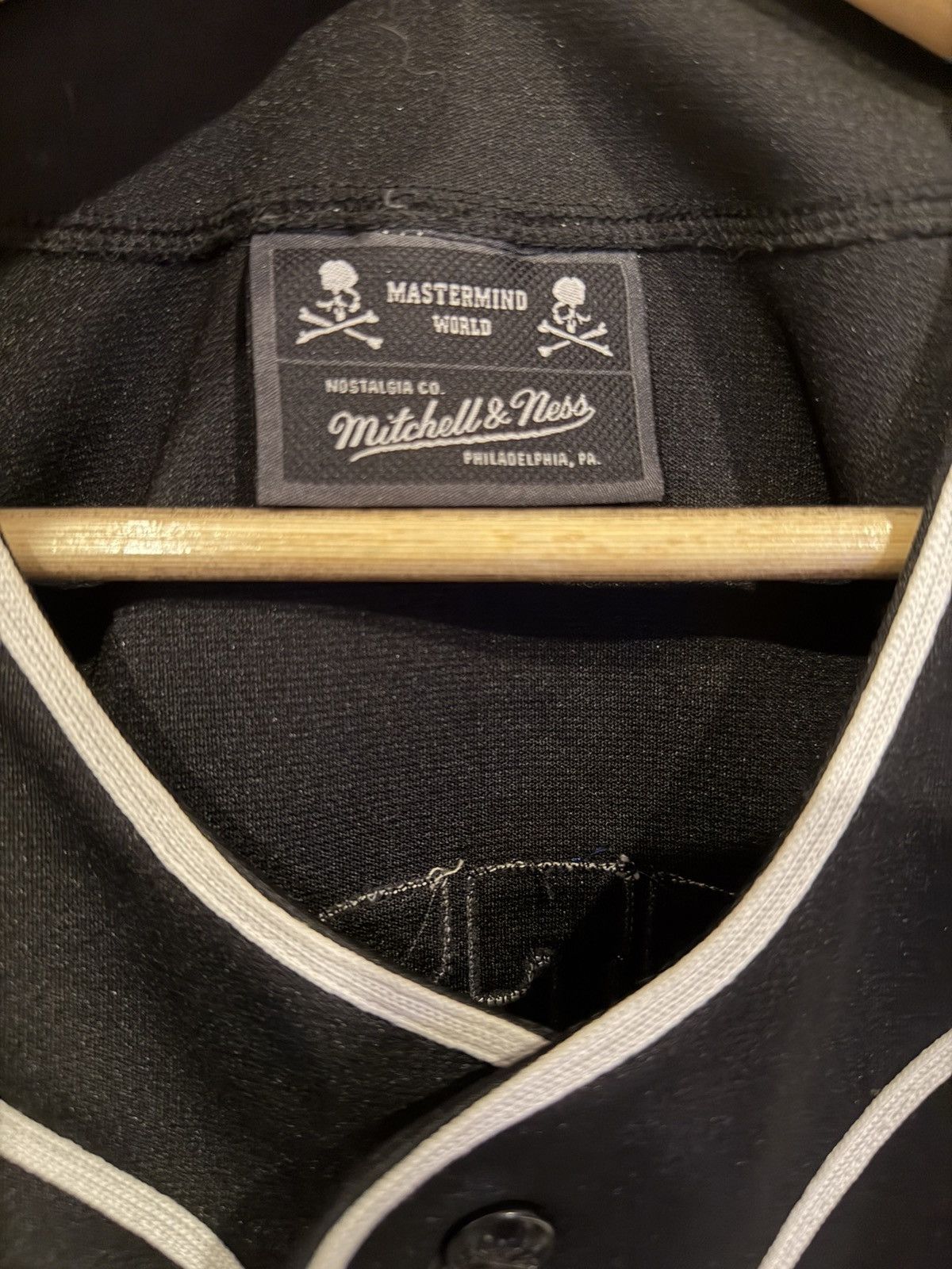 Mastermind Japan Mitchell & Ness x Mastermind JAPAN Baseball Jersey Size US M / EU 48-50 / 2 - 3 Thumbnail