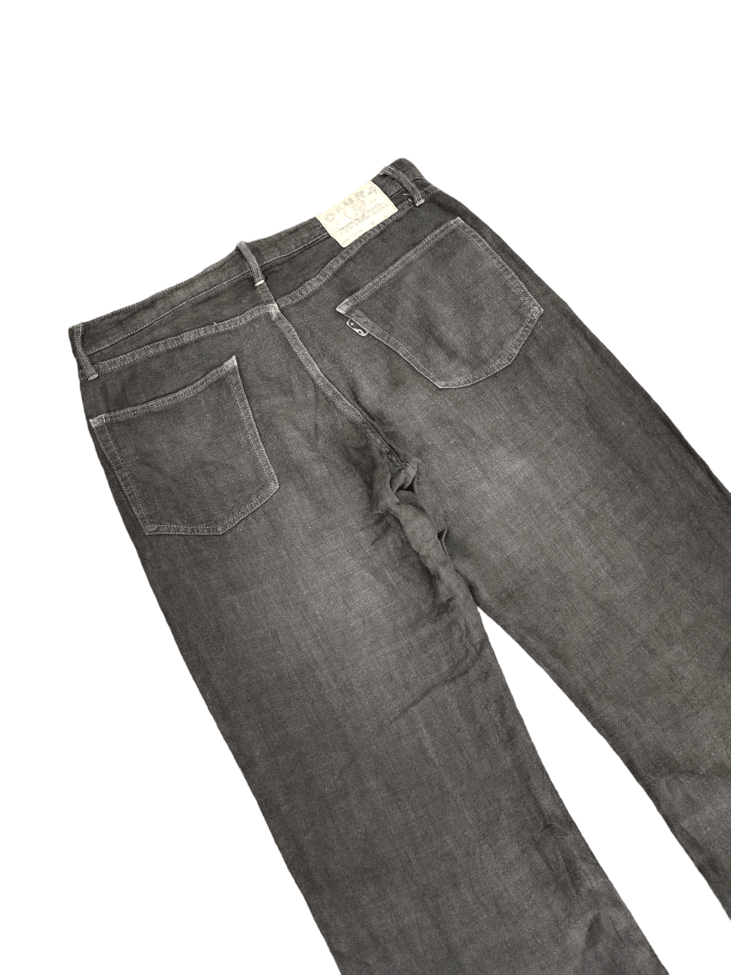 Okura Vintage Okura Japan Dye Soft Denim Pants Size US 34 / EU 50 - 4 Thumbnail