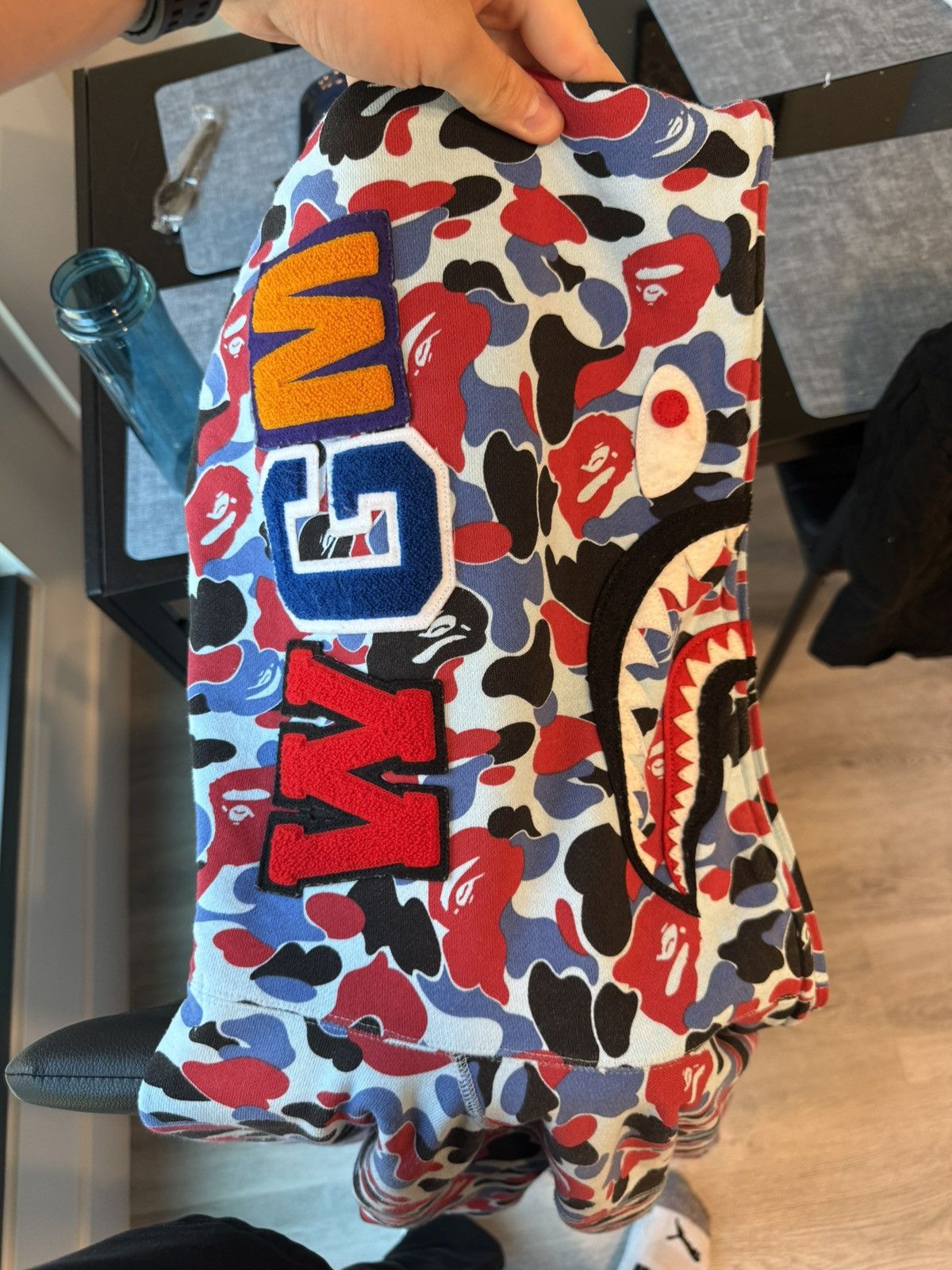Bape Bape X Chicago Fullzip Hoodie Size US XXL / EU 58 / 5 - 1 Thumbnail