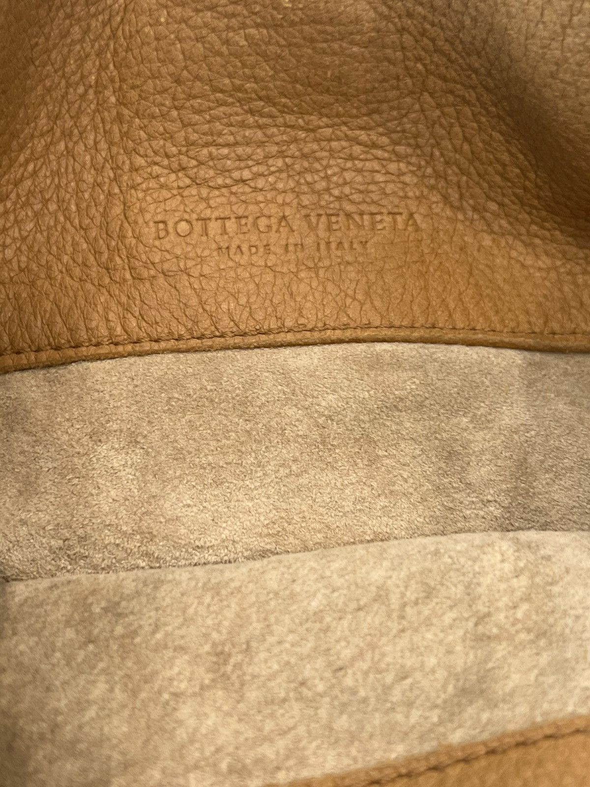 Bottega Veneta Vintage Bottega Veneta Cervo Hobo Bag – Camel Leather Size ONE SIZE - 8 Thumbnail