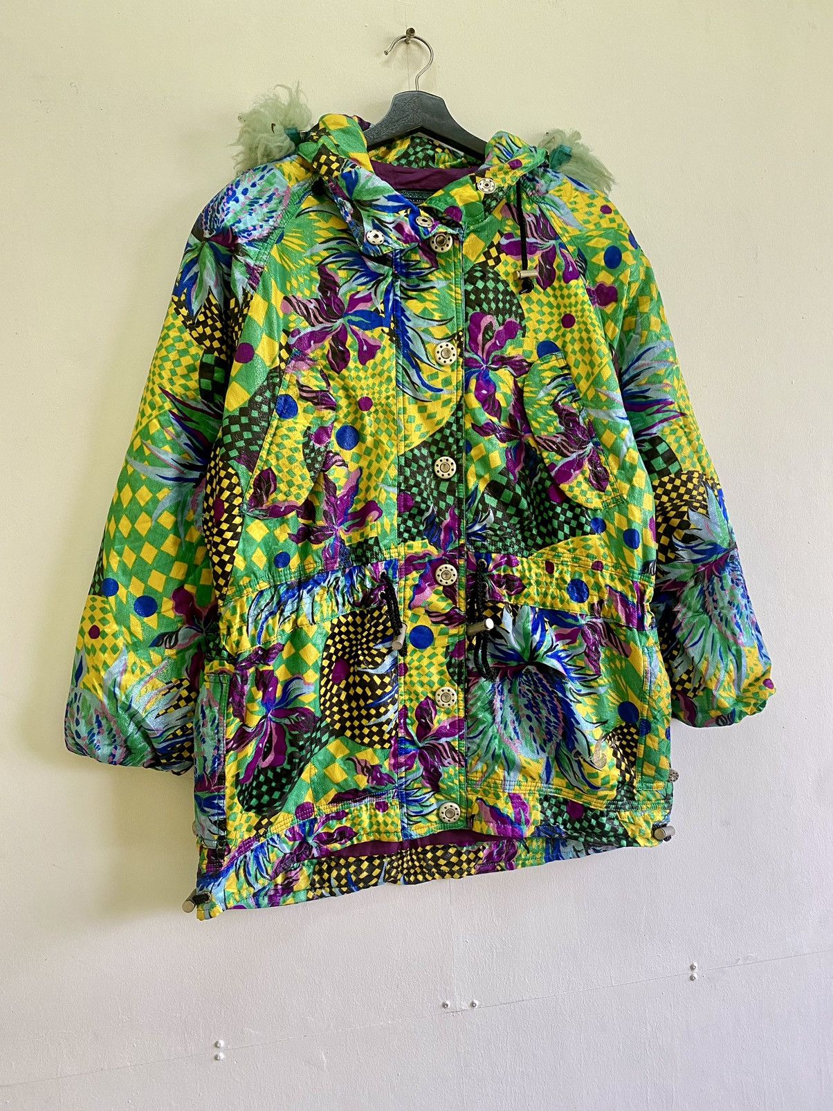 Japanese Brand VINTAGE 80s COURMAYEUR ARCHIVAL SKI JACKET Size US M / EU 48-50 / 2 - 6 Thumbnail