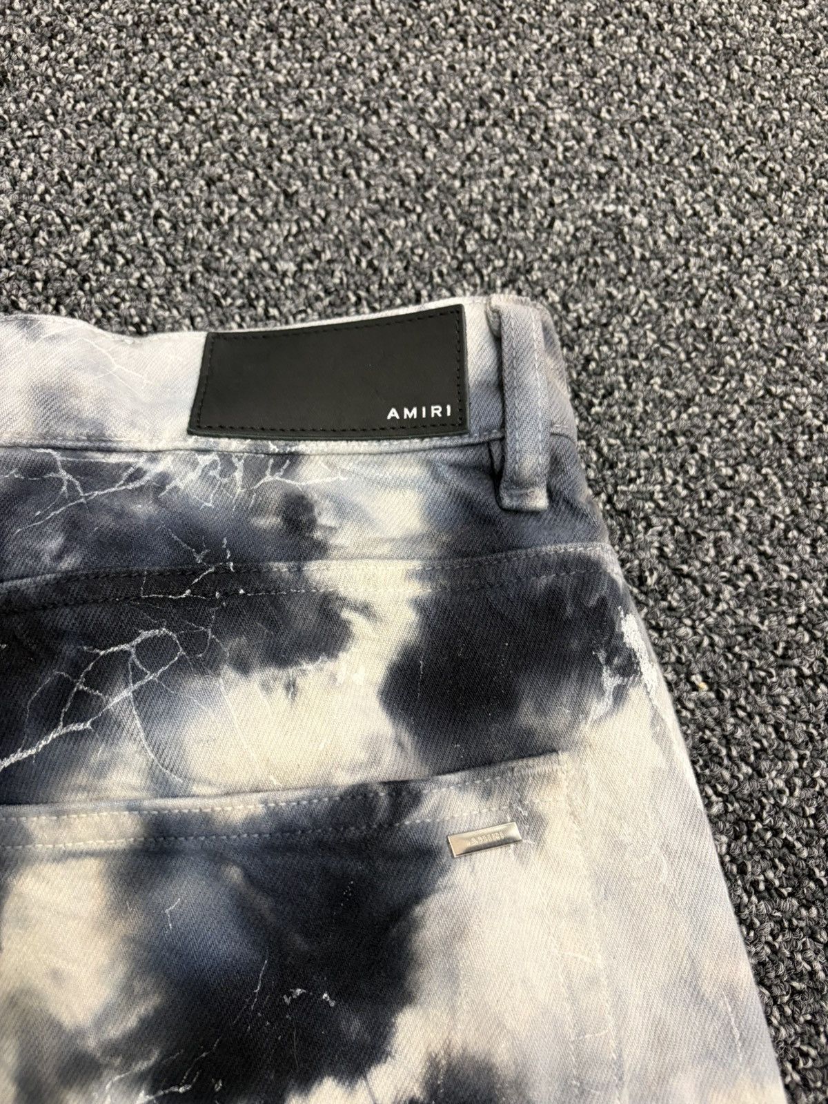 Amiri Amiri Bleached Tie-Dye Jeans Size US 34 / EU 50 - 11 Thumbnail