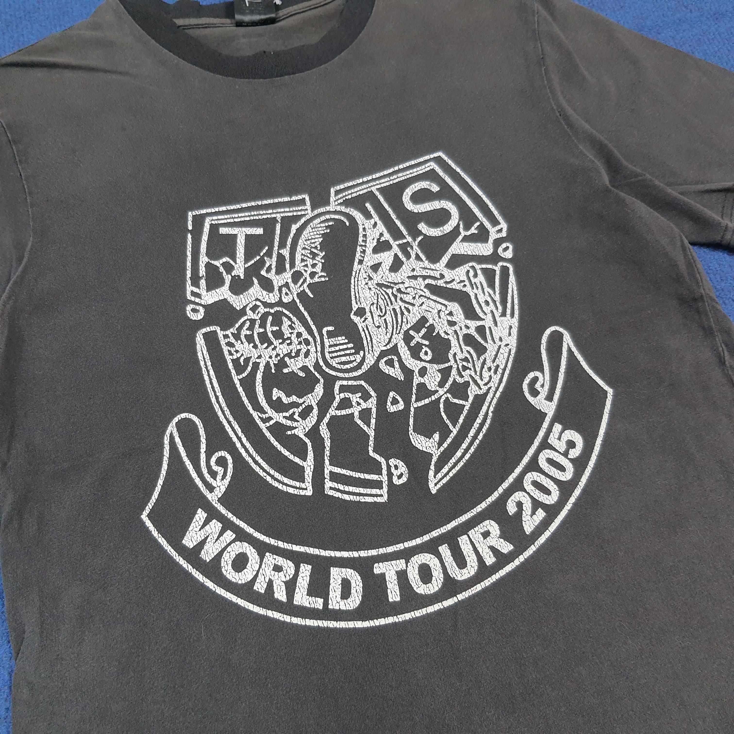 Number (N)ine Vintage Number Nine The Rolling Stones Tour Tee C299N32 Size US S / EU 44-46 / 1 - 2 Thumbnail