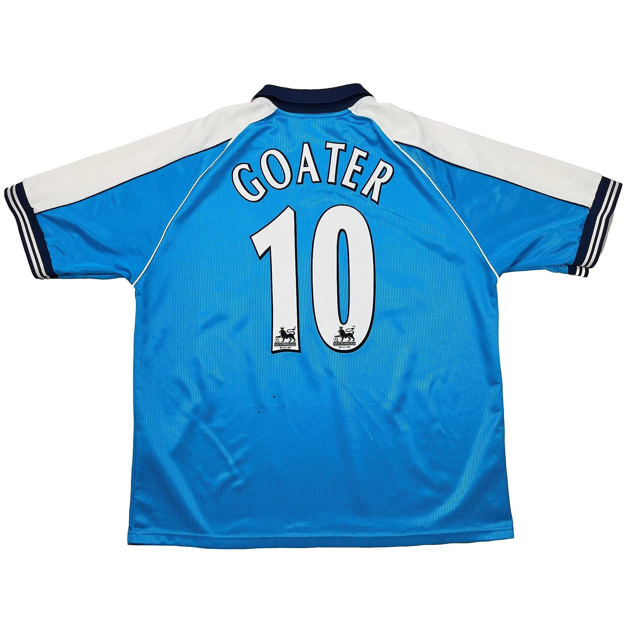 Other 1999/01 Manchester City 10 Goater Jersey Size US L / EU 52-54 / 3 - 1 Thumbnail