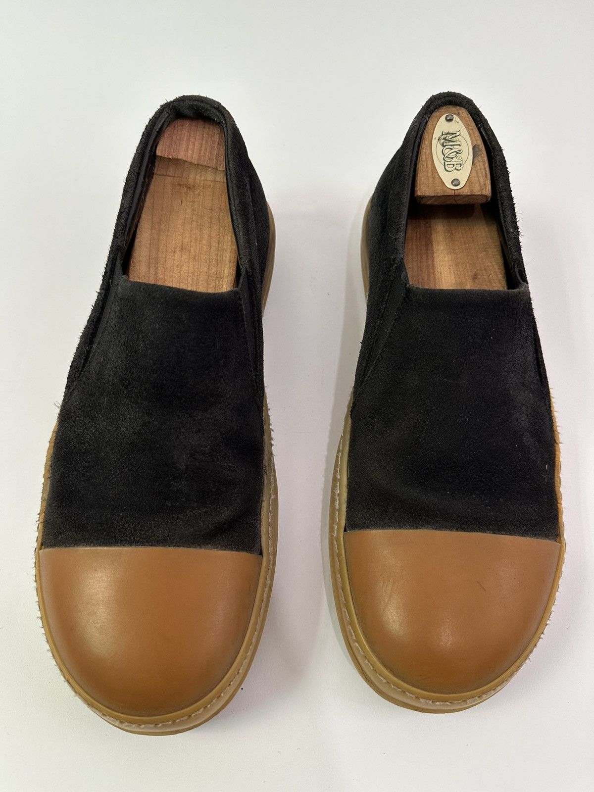 Rick Owens Rick Owens Mainline suede slip on boat shoe Ramones Size 40 Size US 7.5 / EU 40-41 - 2 Thumbnail
