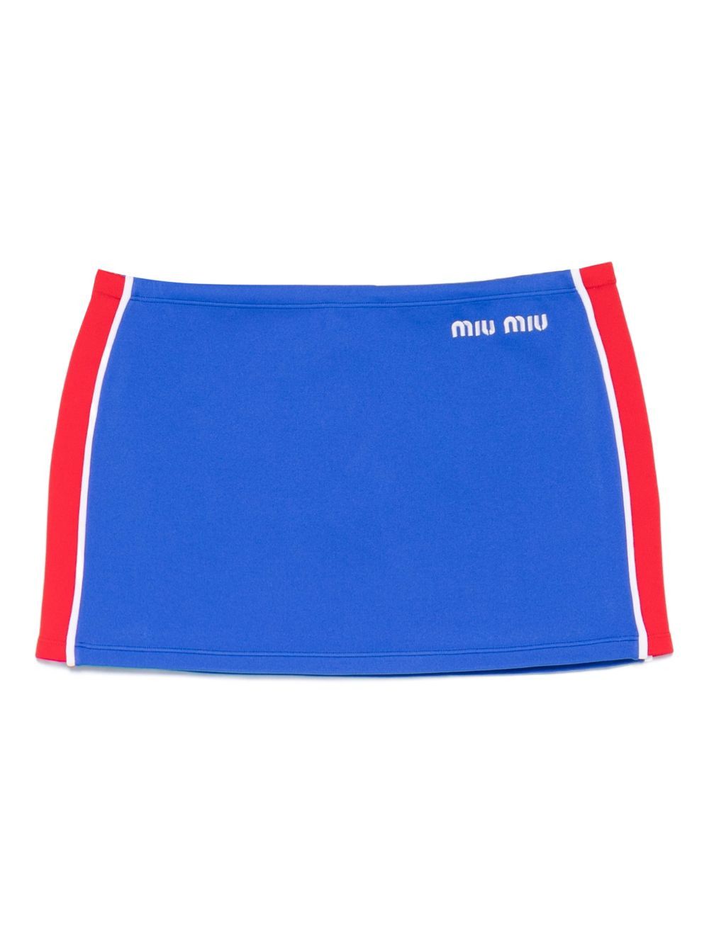 Miu Miu NYLON MINI SKIRT Size 30" / US 8 / IT 44 - 1 Thumbnail