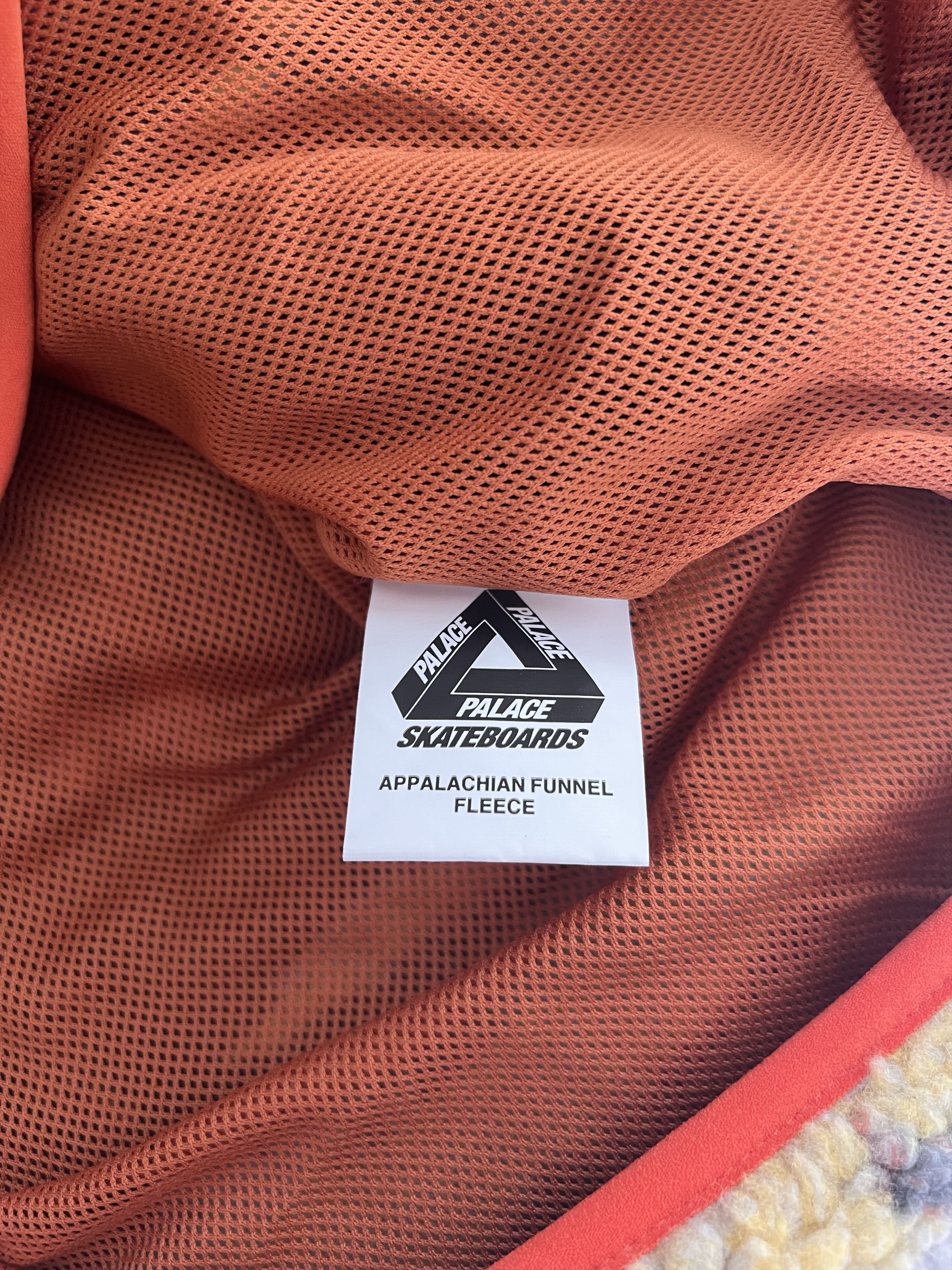 Palace Palace Appalachia Funnel Neck Fleece Jacket in Orange Size US L / EU 52-54 / 3 - 10 Thumbnail