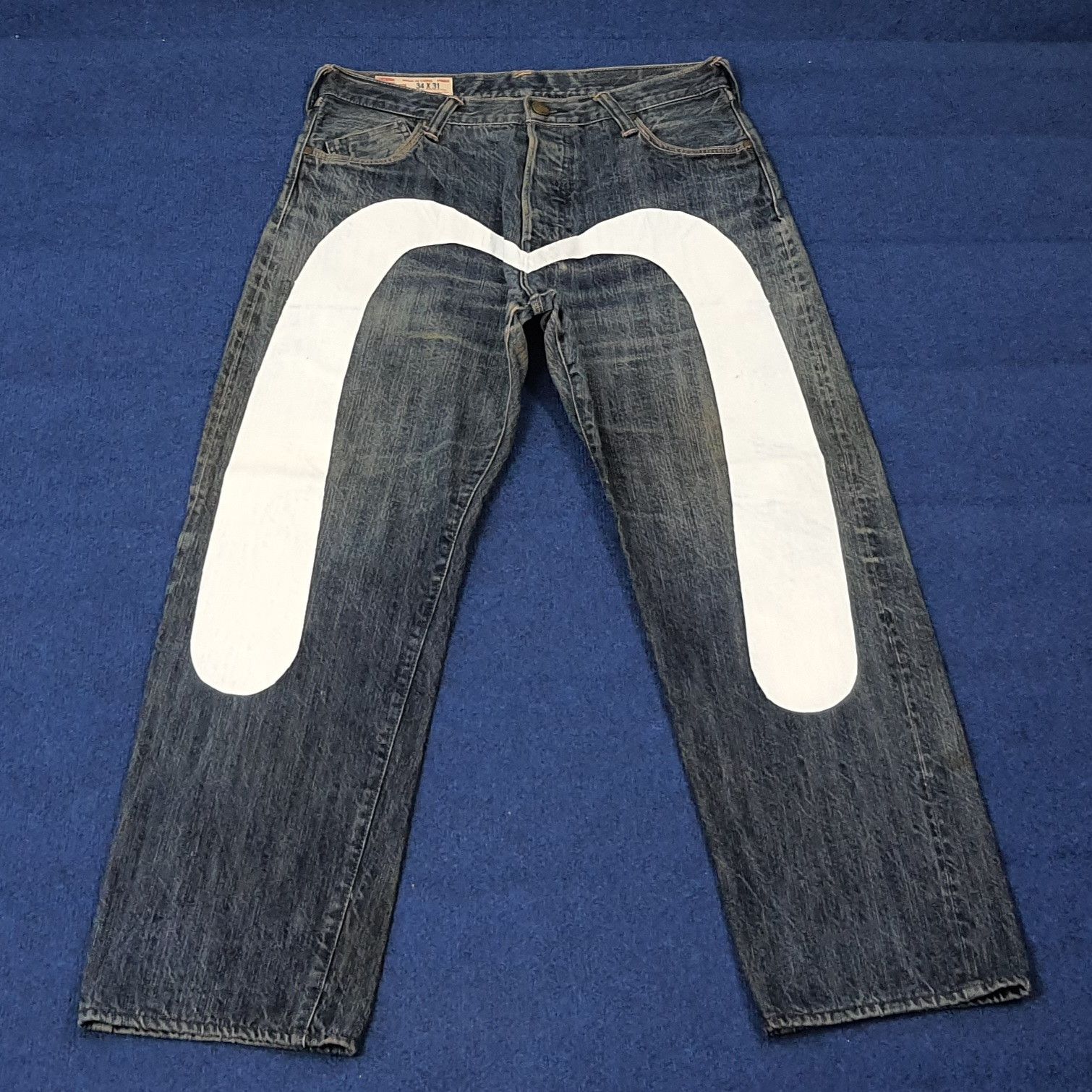 Vintage Evisu Japan Selvedge Custom Daicock Denim C272N30