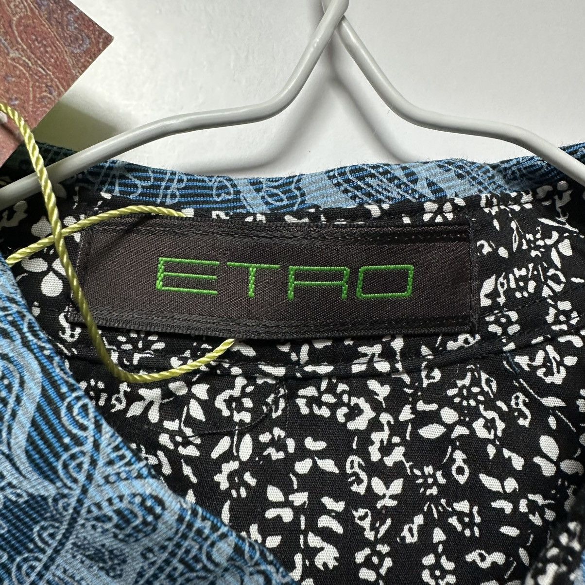 Etro Etro Luxury Shirt Italy Desinger Size US S / EU 44-46 / 1 - 6 Thumbnail