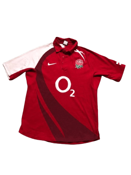 Nike Vintage Nike England Rugby 2002-2003 Jersey Size M Size US M / EU 48-50 / 2 - 1 Thumbnail