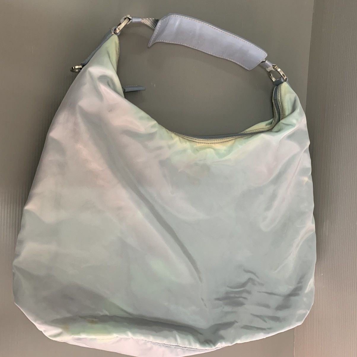 Prada Prada Nylon Large Hobo Bag Size ONE SIZE - 11 Thumbnail