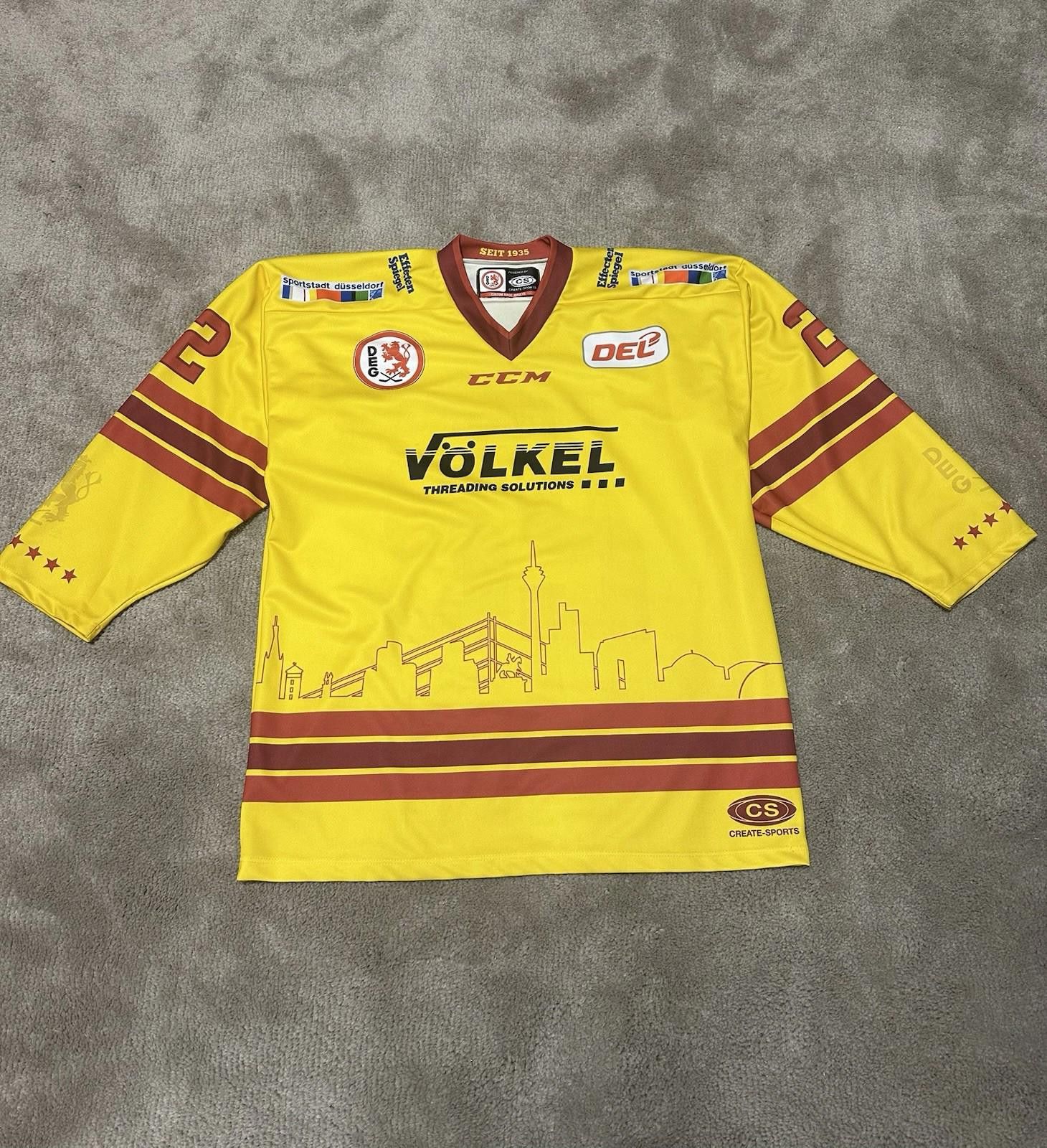Ccm Düsseldorfer EG CCM Hockey Jersey Germany NEHRING #22 Sz XL Size US XL / EU 56 / 4 - 1 Thumbnail