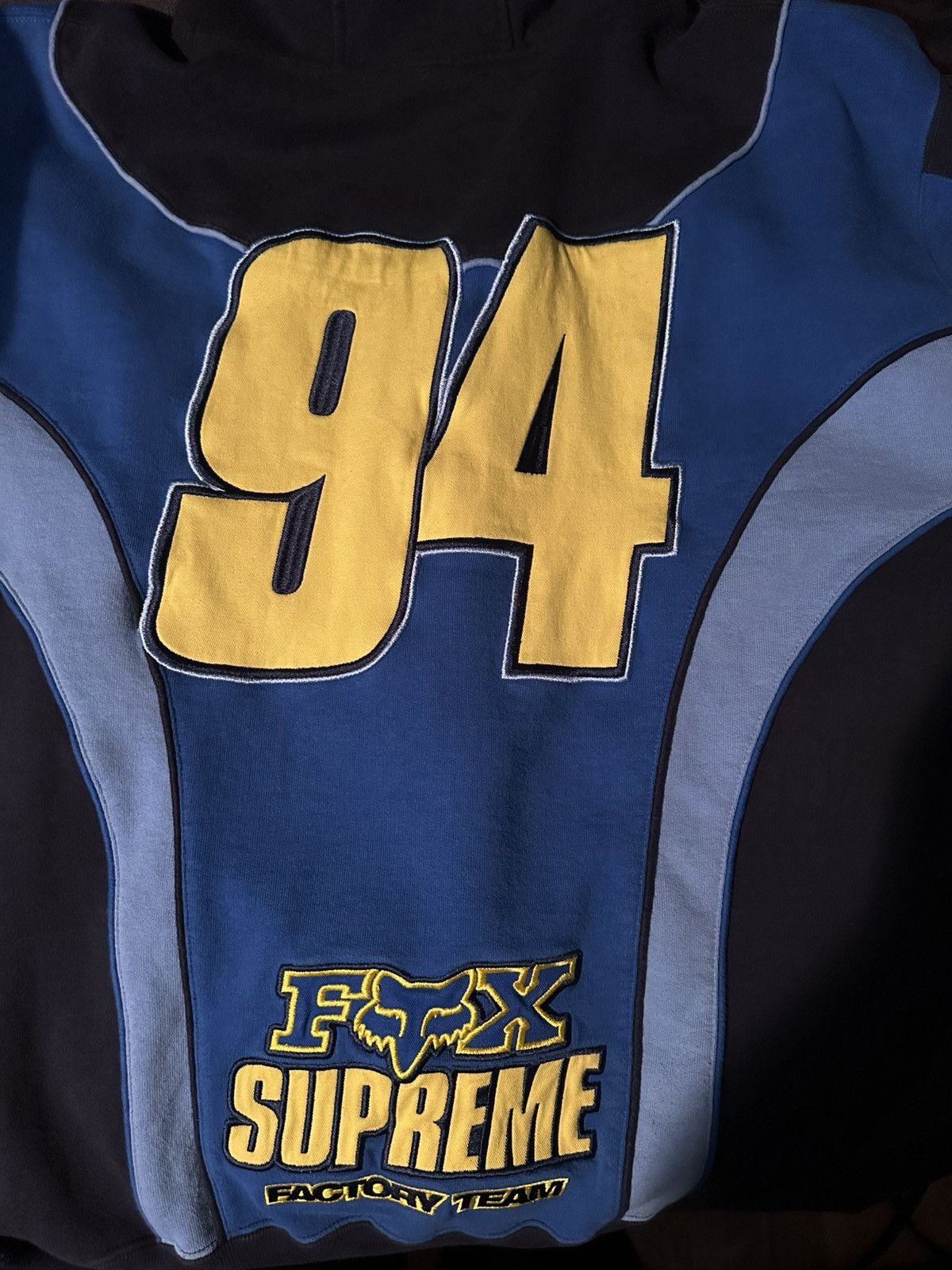 Fox Racing × Supreme Supreme X Fox Racing blue jacket Size US XL / EU 56 / 4 - 6 Thumbnail